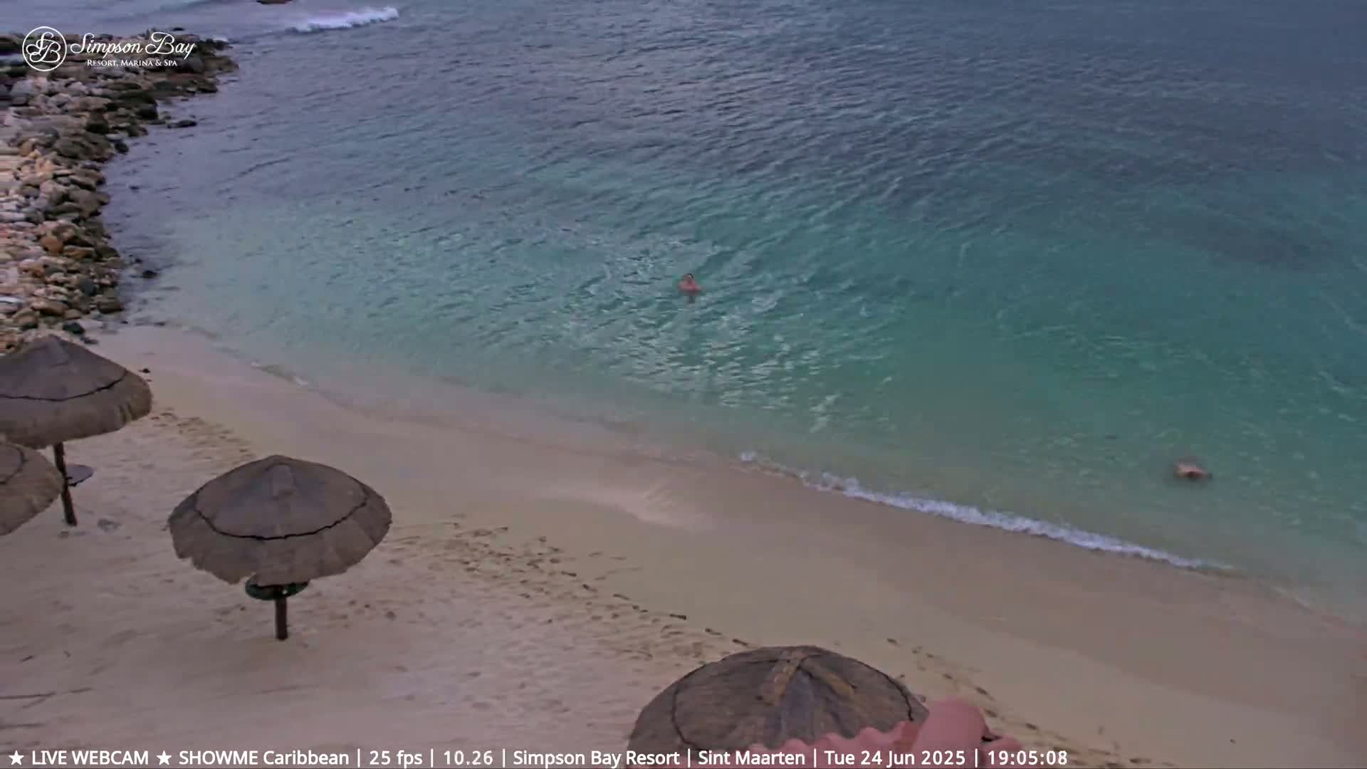 Carribean, Atlantic Ocean, Simpson Bay & Village Live Cam - Simpson Bay, Sint Maarten, Netherland
