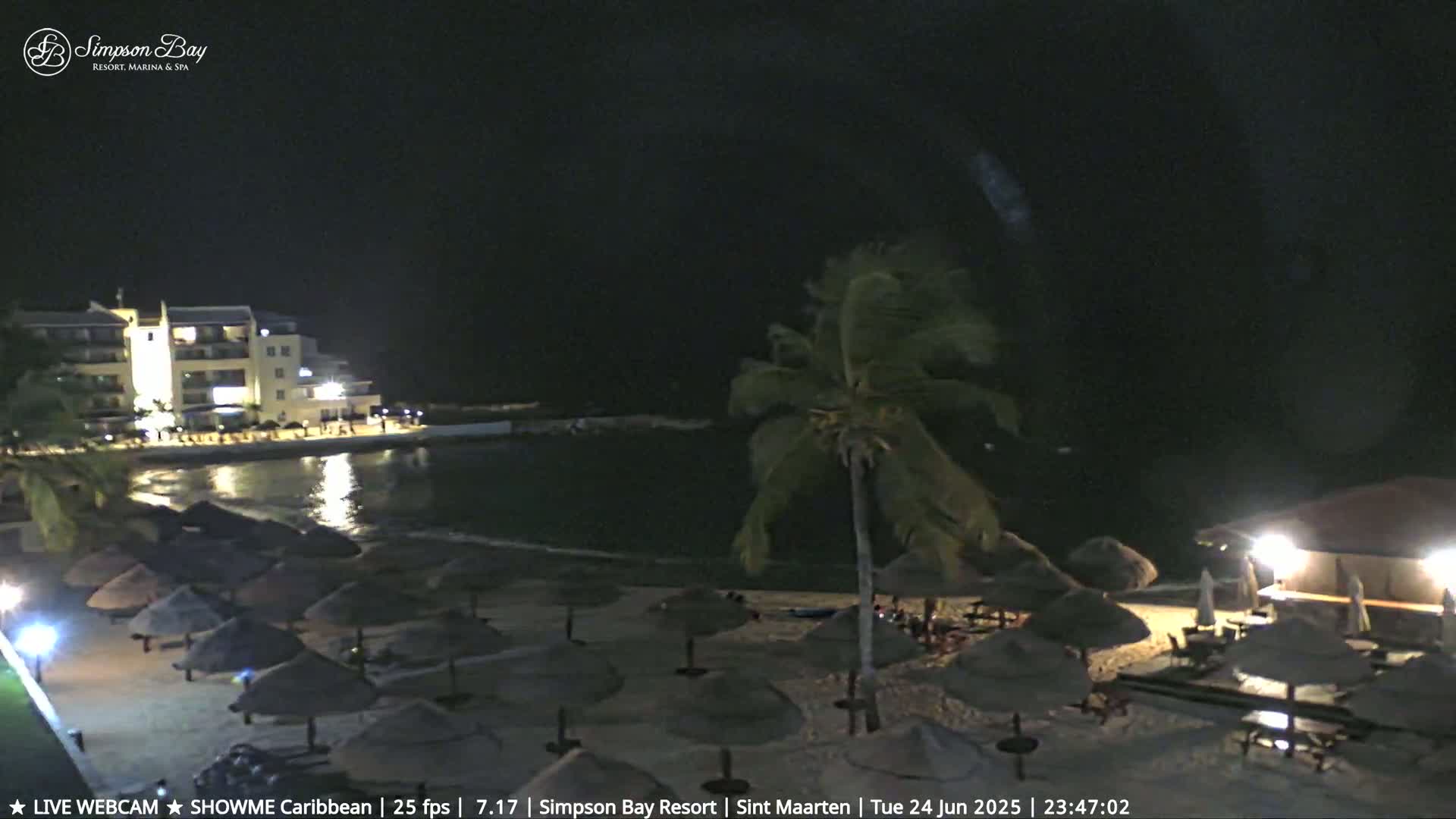 Carribean, Atlantic Ocean, Simpson Bay & Village Live Cam - Simpson Bay, Sint Maarten, Netherland