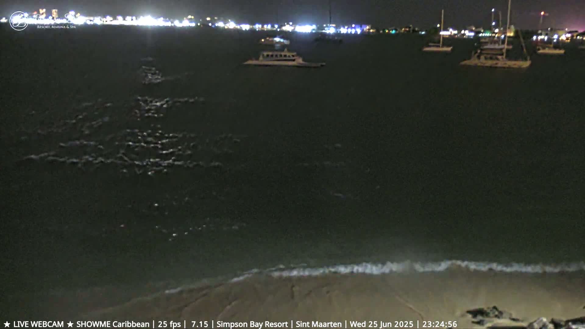 Carribean, Atlantic Ocean, Simpson Bay & Village Live Cam - Simpson Bay, Sint Maarten, Netherland