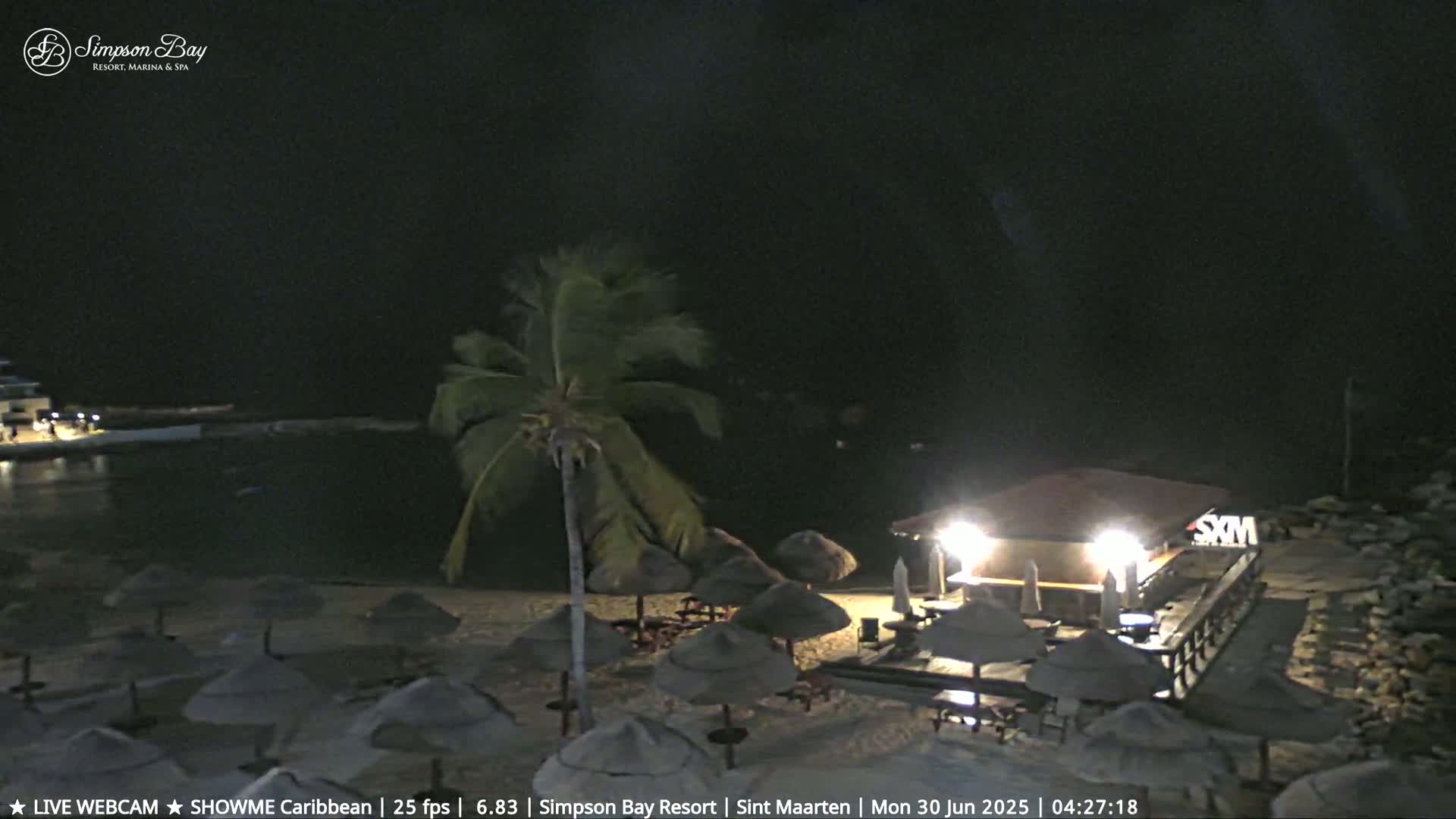 Carribean, Atlantic Ocean, Simpson Bay & Village Live Cam - Simpson Bay, Sint Maarten, Netherland