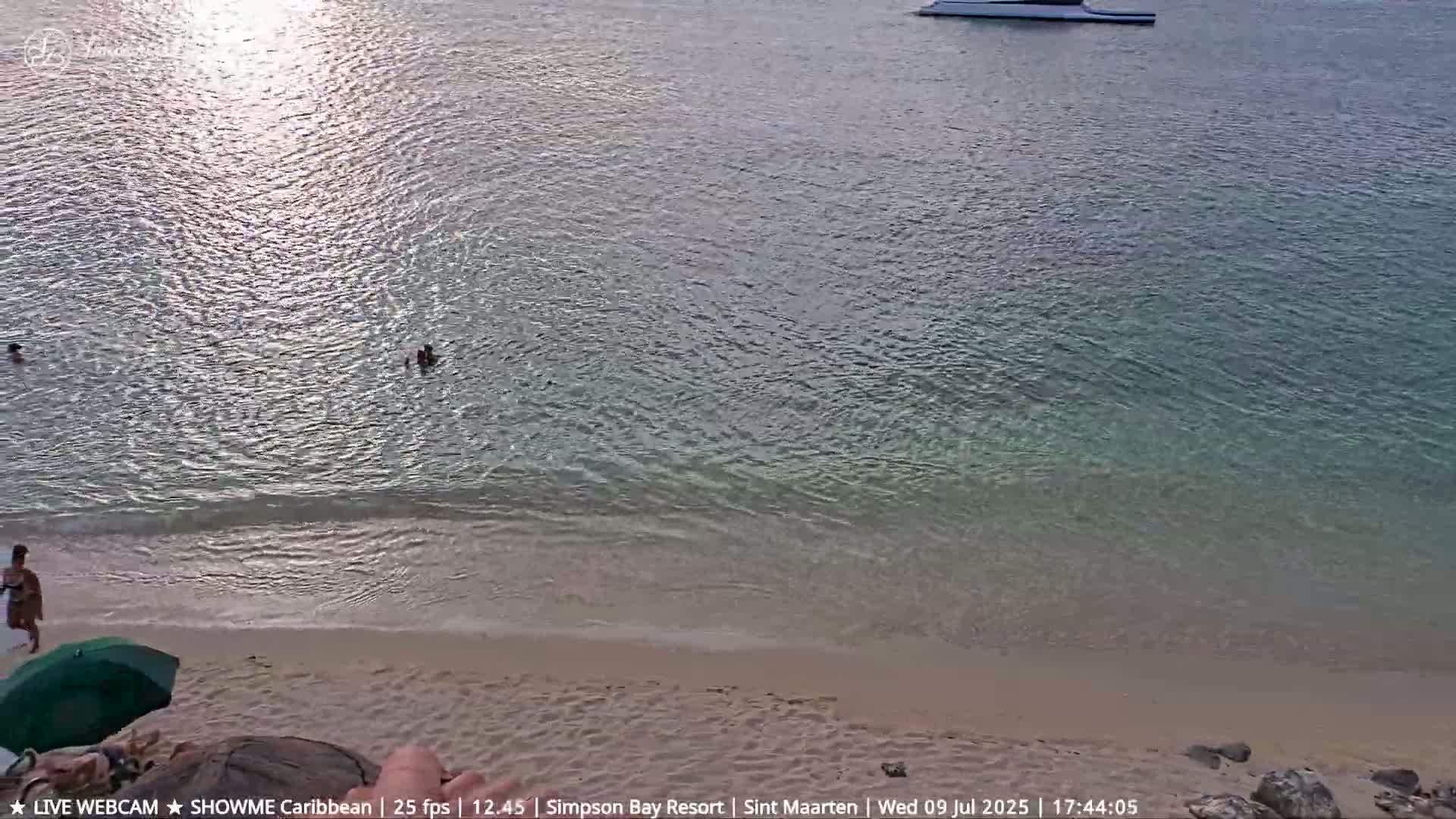 Carribean, Atlantic Ocean, Simpson Bay & Village Live Cam - Simpson Bay, Sint Maarten, Netherland