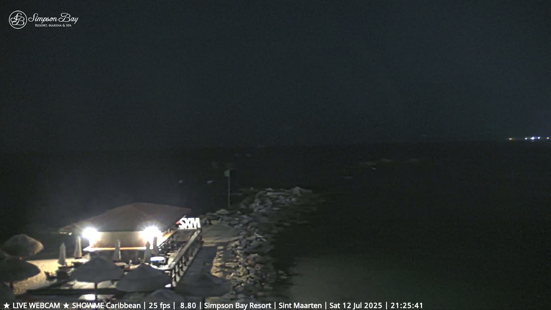 Carribean, Atlantic Ocean, Simpson Bay & Village Live Cam - Simpson Bay, Sint Maarten, Netherland