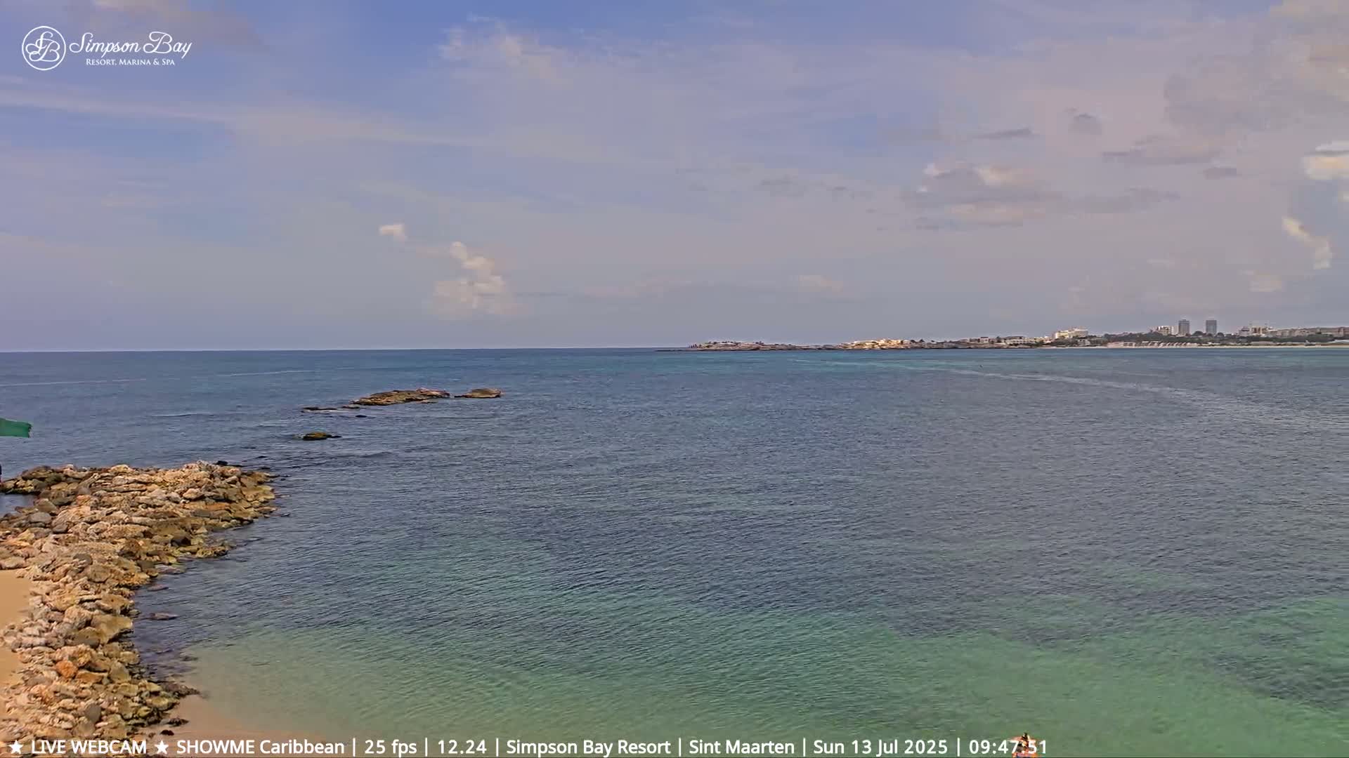 Carribean, Atlantic Ocean, Simpson Bay & Village Live Cam - Simpson Bay, Sint Maarten, Netherland