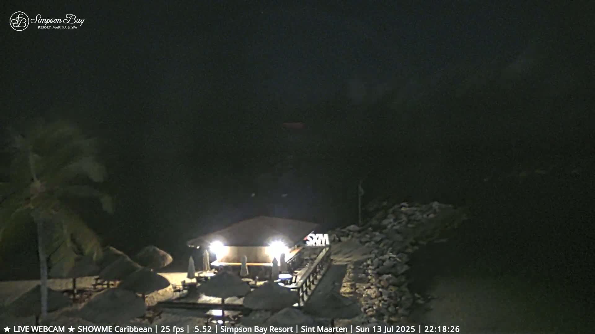 Carribean, Atlantic Ocean, Simpson Bay & Village Live Cam - Simpson Bay, Sint Maarten, Netherland