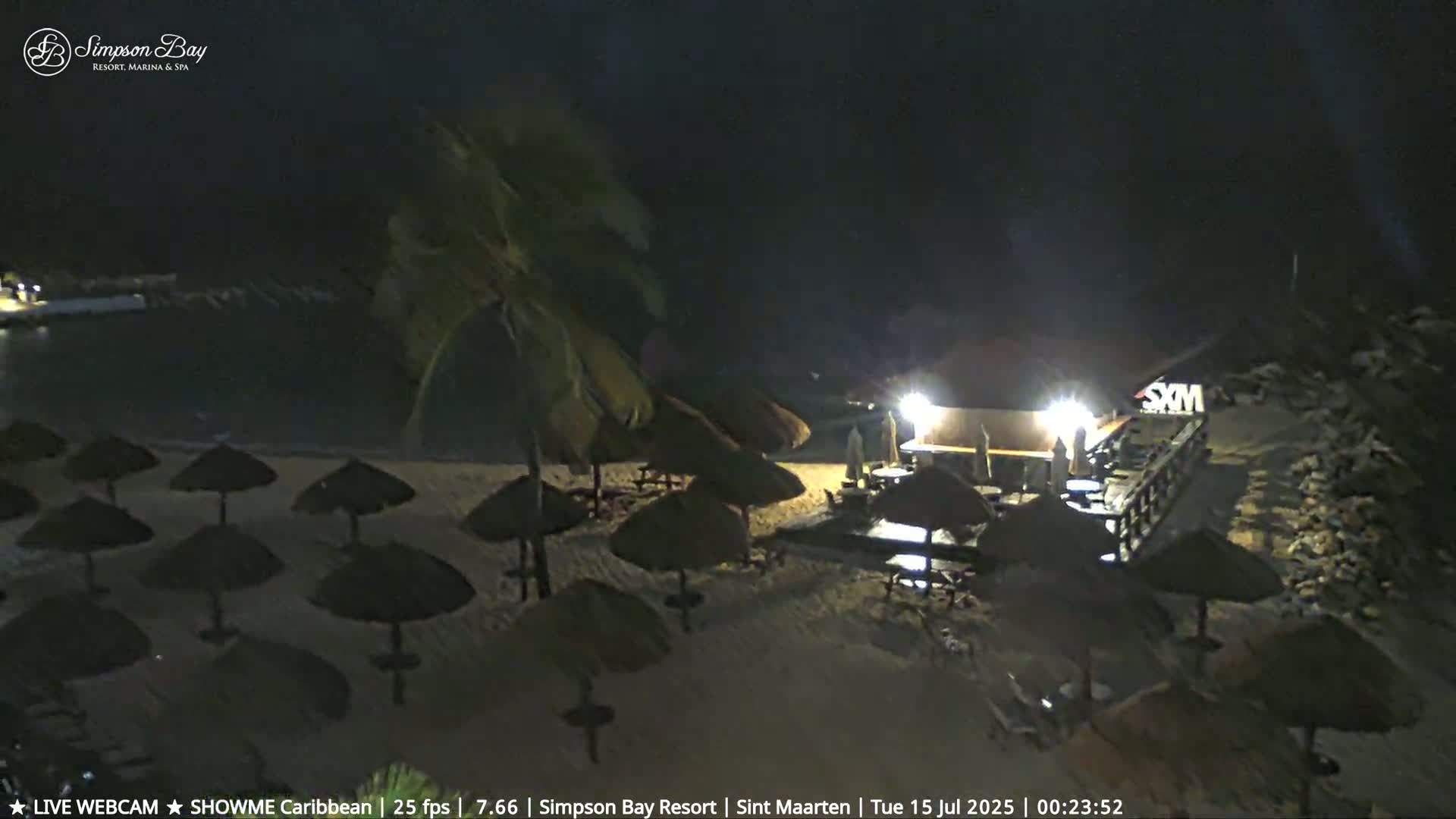 Carribean, Atlantic Ocean, Simpson Bay & Village Live Cam - Simpson Bay, Sint Maarten, Netherland