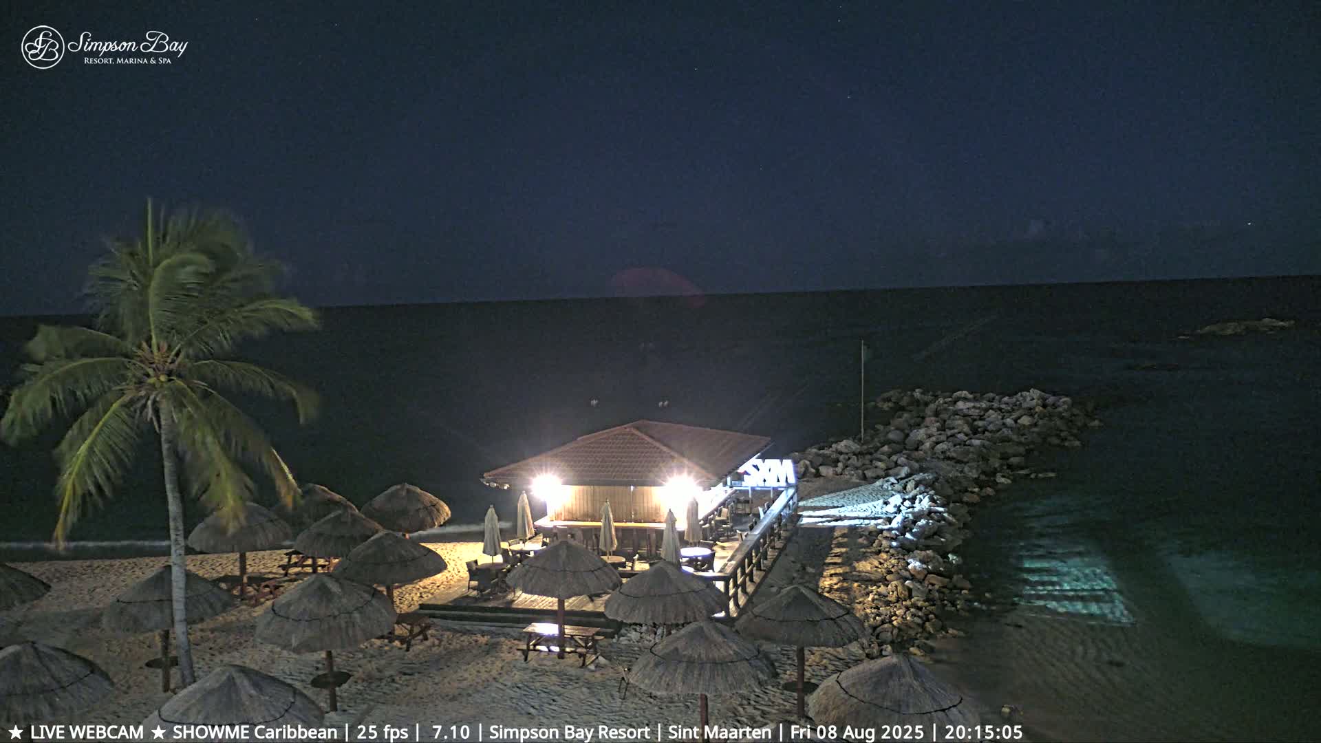 Carribean, Atlantic Ocean, Simpson Bay & Village Live Cam - Simpson Bay, Sint Maarten, Netherland