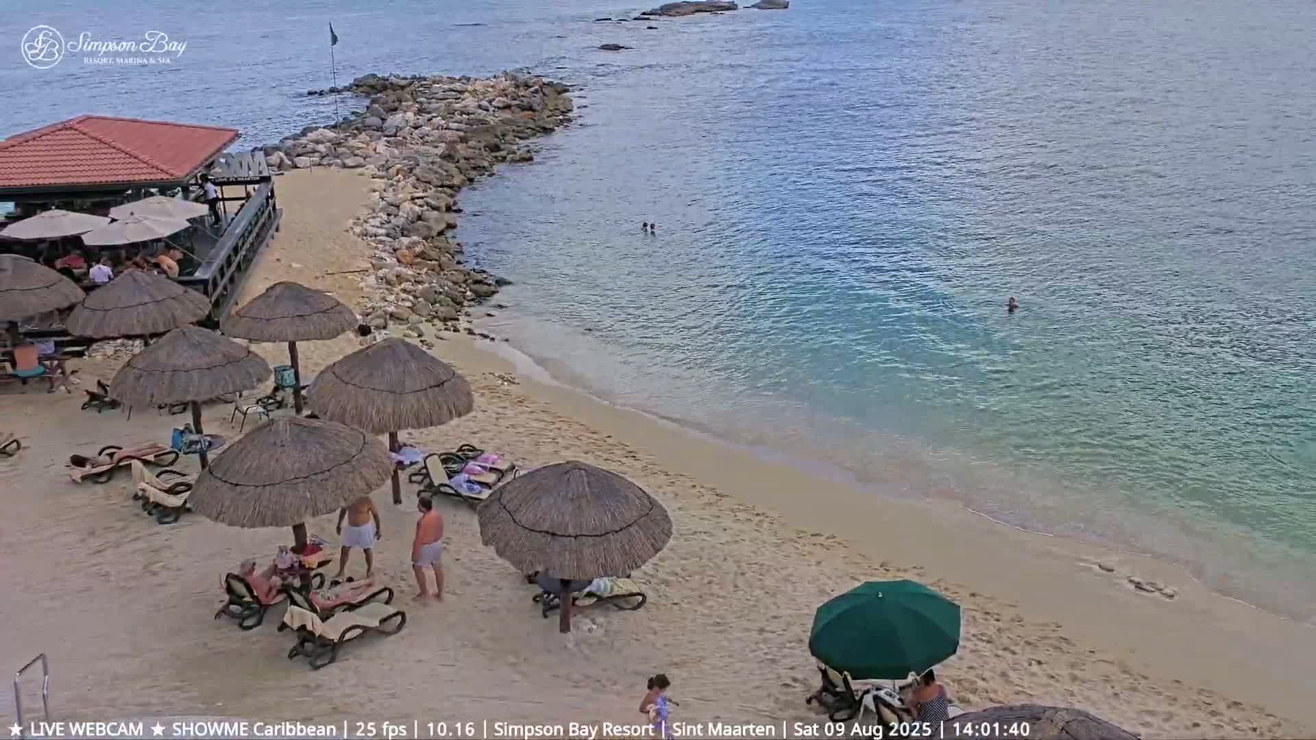 Carribean, Atlantic Ocean, Simpson Bay & Village Live Cam - Simpson Bay, Sint Maarten, Netherland