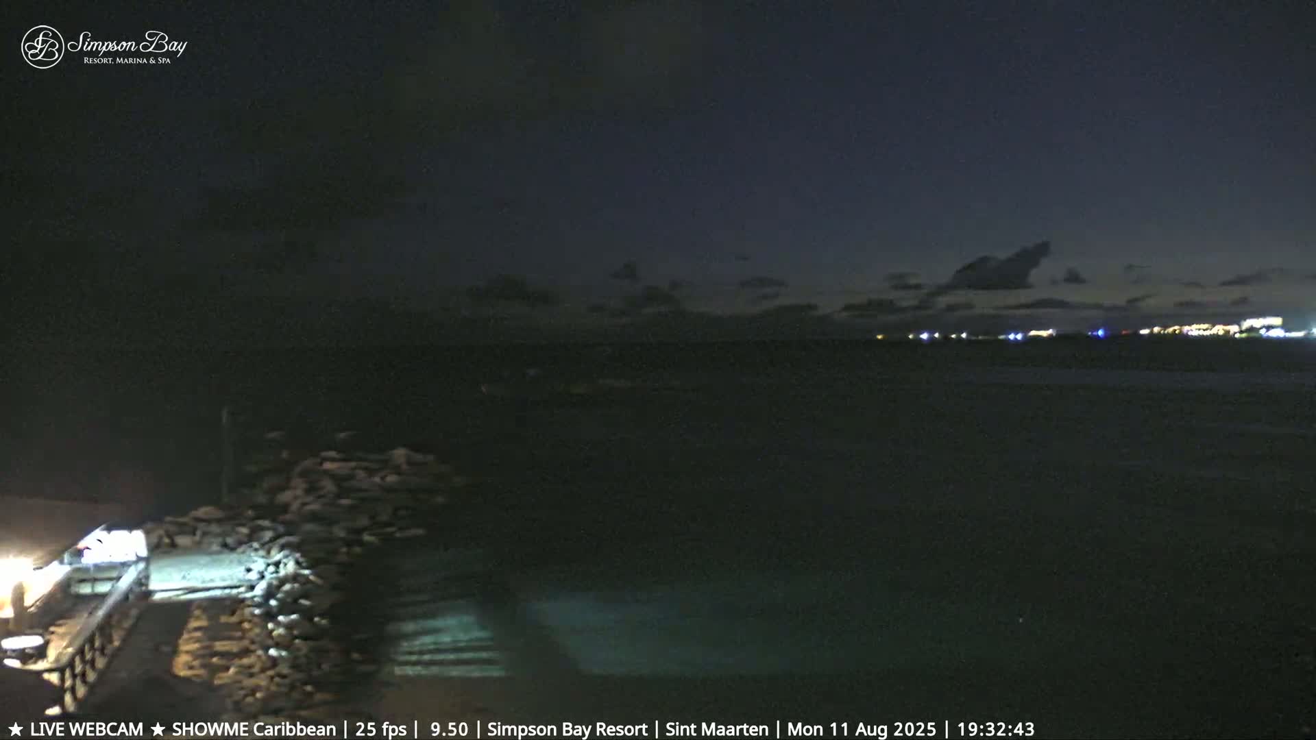 Carribean, Atlantic Ocean, Simpson Bay & Village Live Cam - Simpson Bay, Sint Maarten, Netherland