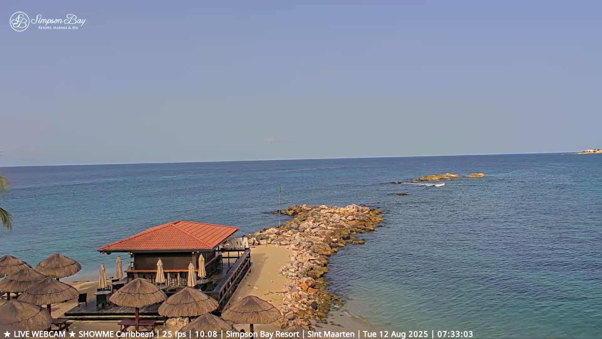 Carribean, Atlantic Ocean, Simpson Bay & Village Live Cam - Simpson Bay, Sint Maarten, Netherland