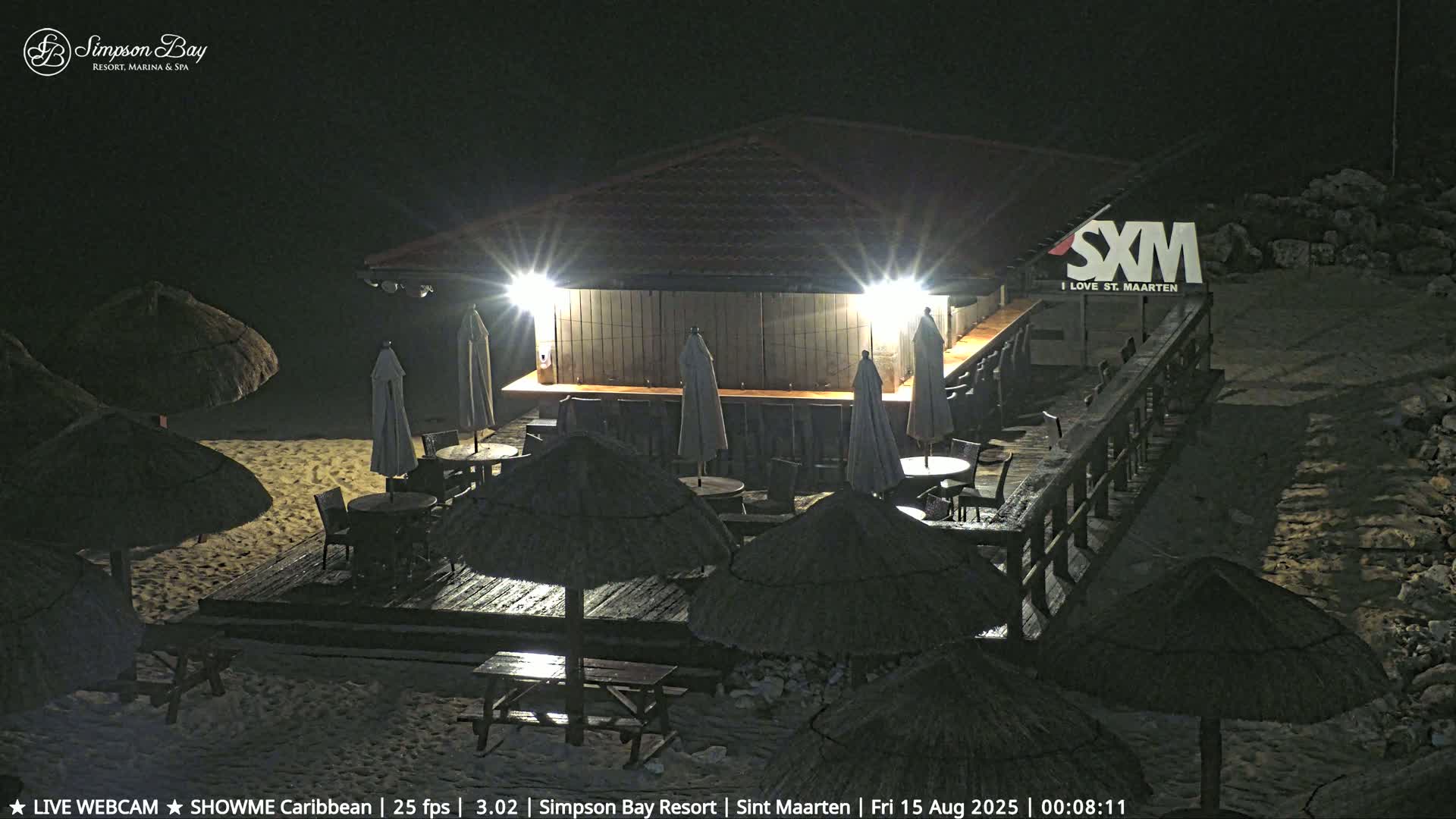 Carribean, Atlantic Ocean, Simpson Bay & Village Live Cam - Simpson Bay, Sint Maarten, Netherland