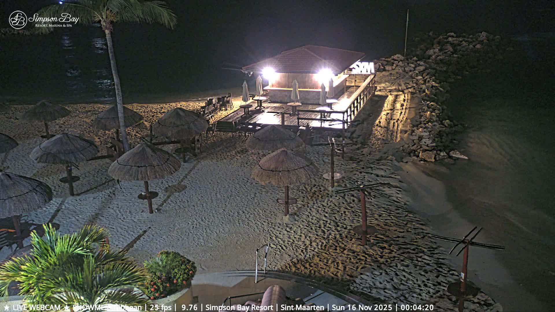 Carribean, Atlantic Ocean, Simpson Bay & Village Live Cam - Simpson Bay, Sint Maarten, Netherland