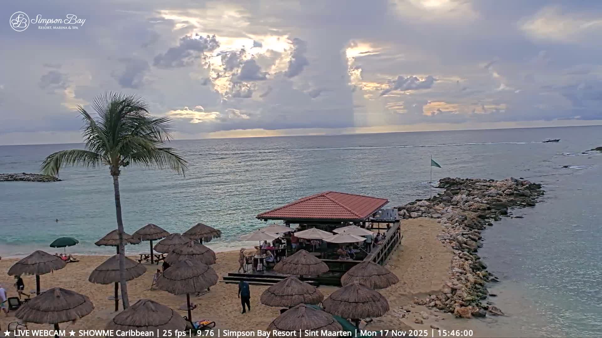 Carribean, Atlantic Ocean, Simpson Bay & Village Live Cam - Simpson Bay, Sint Maarten, Netherland