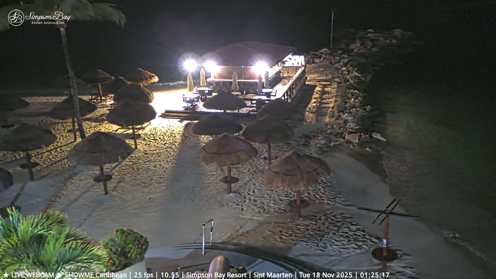 Carribean, Atlantic Ocean, Simpson Bay & Village Live Cam - Simpson Bay, Sint Maarten, Netherland