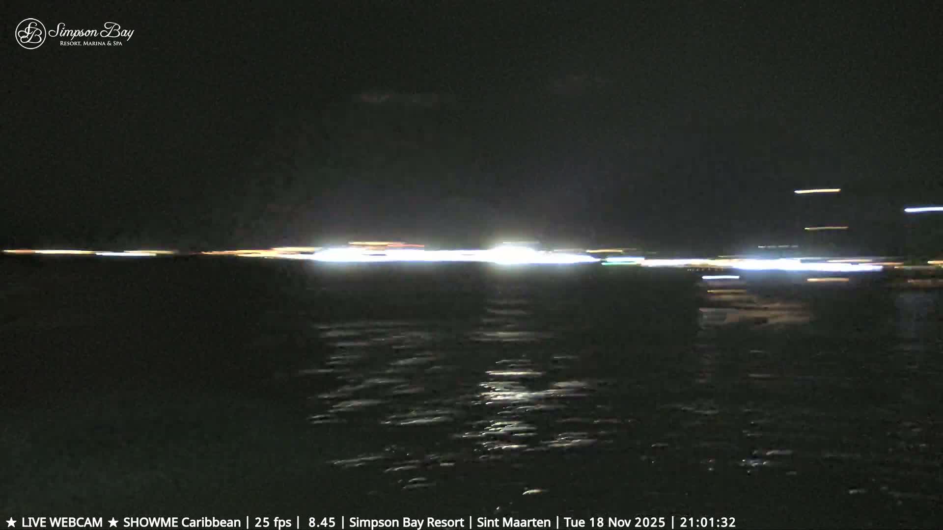 Carribean, Atlantic Ocean, Simpson Bay & Village Live Cam - Simpson Bay, Sint Maarten, Netherland