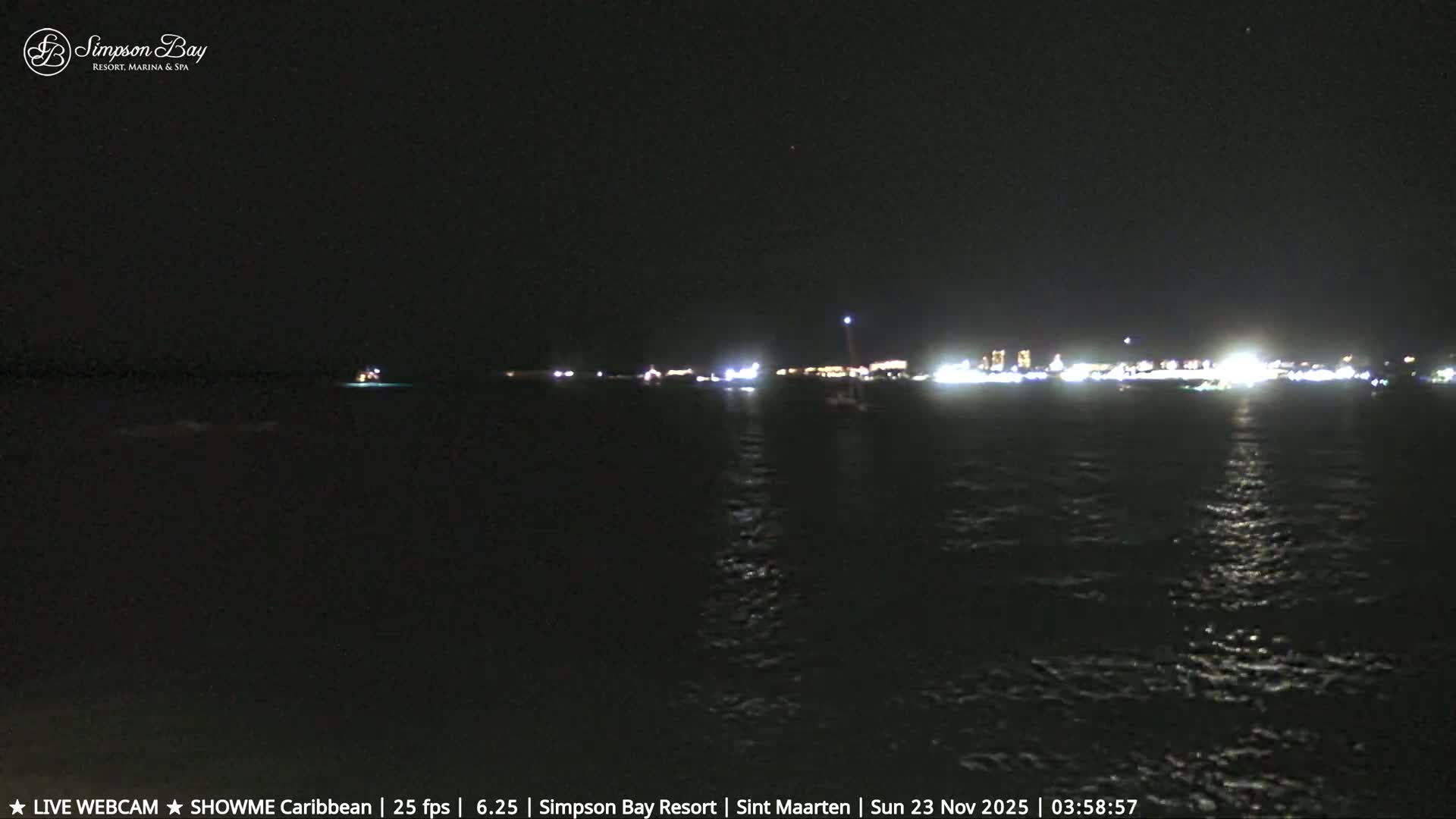 Carribean, Atlantic Ocean, Simpson Bay & Village Live Cam - Simpson Bay, Sint Maarten, Netherland