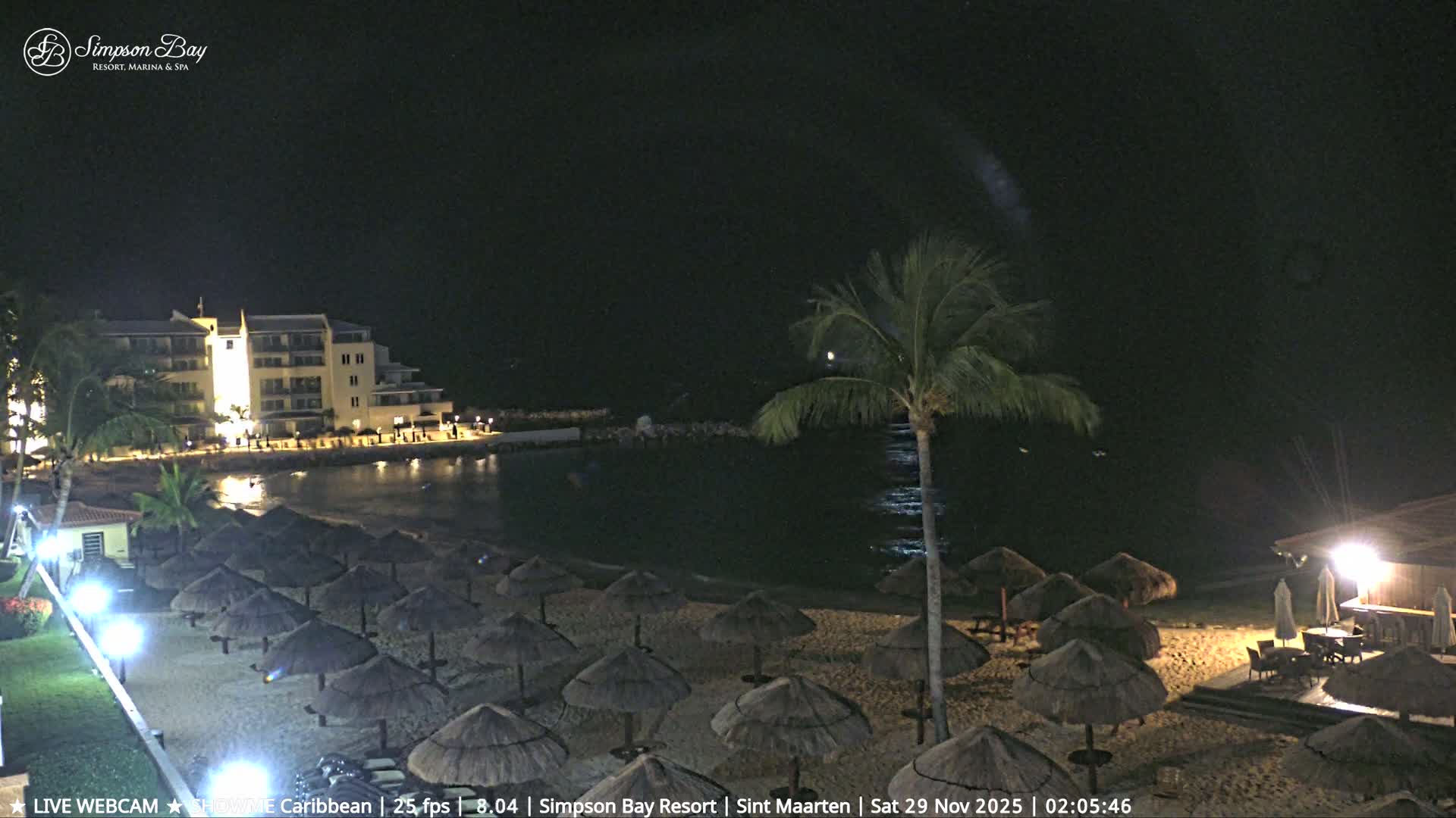 Carribean, Atlantic Ocean, Simpson Bay & Village Live Cam - Simpson Bay, Sint Maarten, Netherland