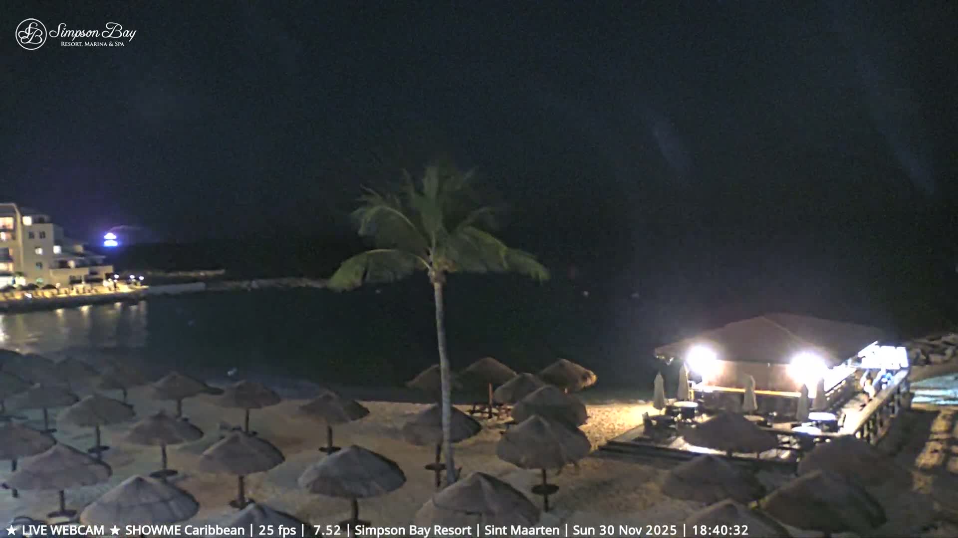 Carribean, Atlantic Ocean, Simpson Bay & Village Live Cam - Simpson Bay, Sint Maarten, Netherland