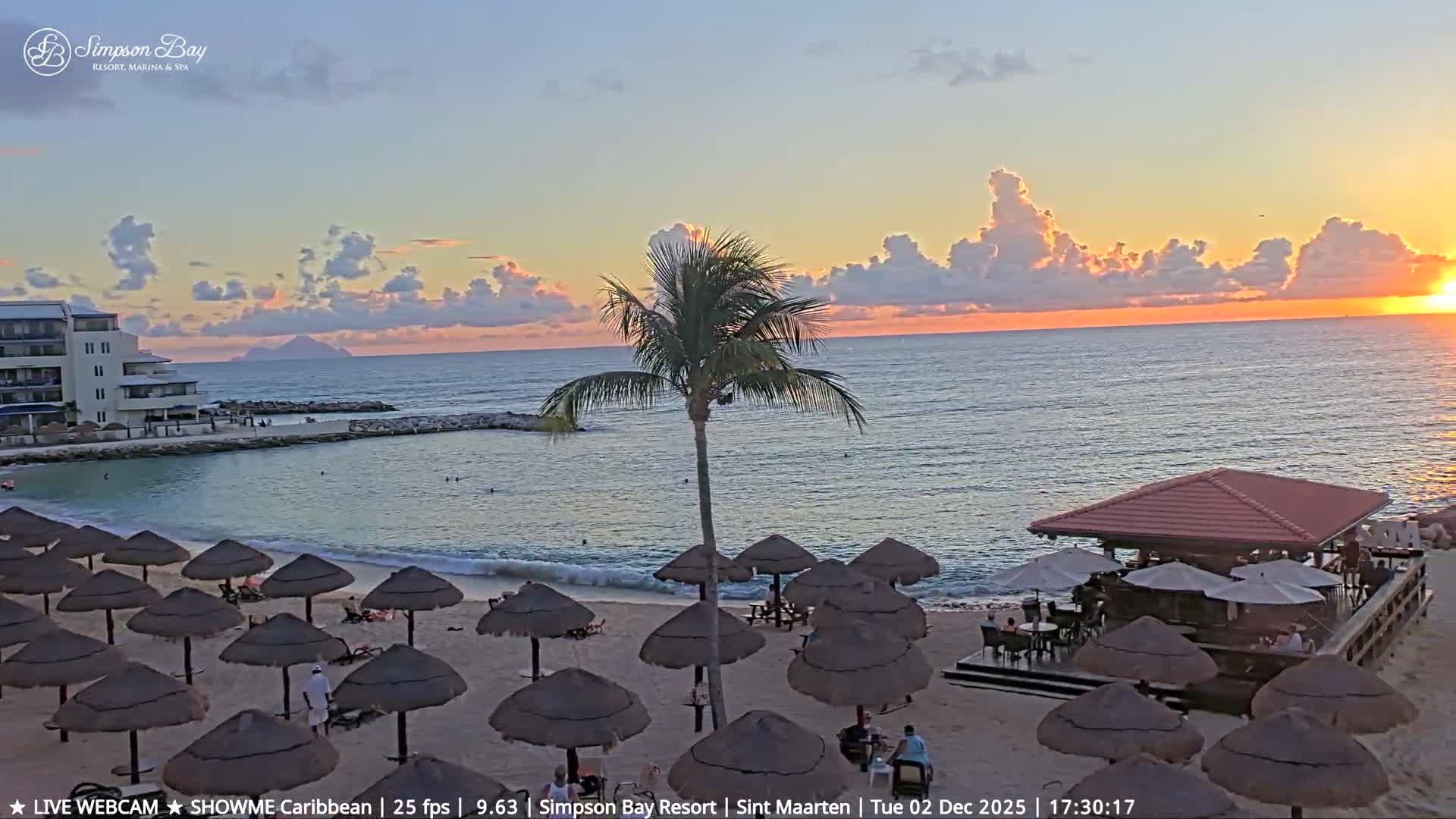 Carribean, Atlantic Ocean, Simpson Bay & Village Live Cam - Simpson Bay, Sint Maarten, Netherland
