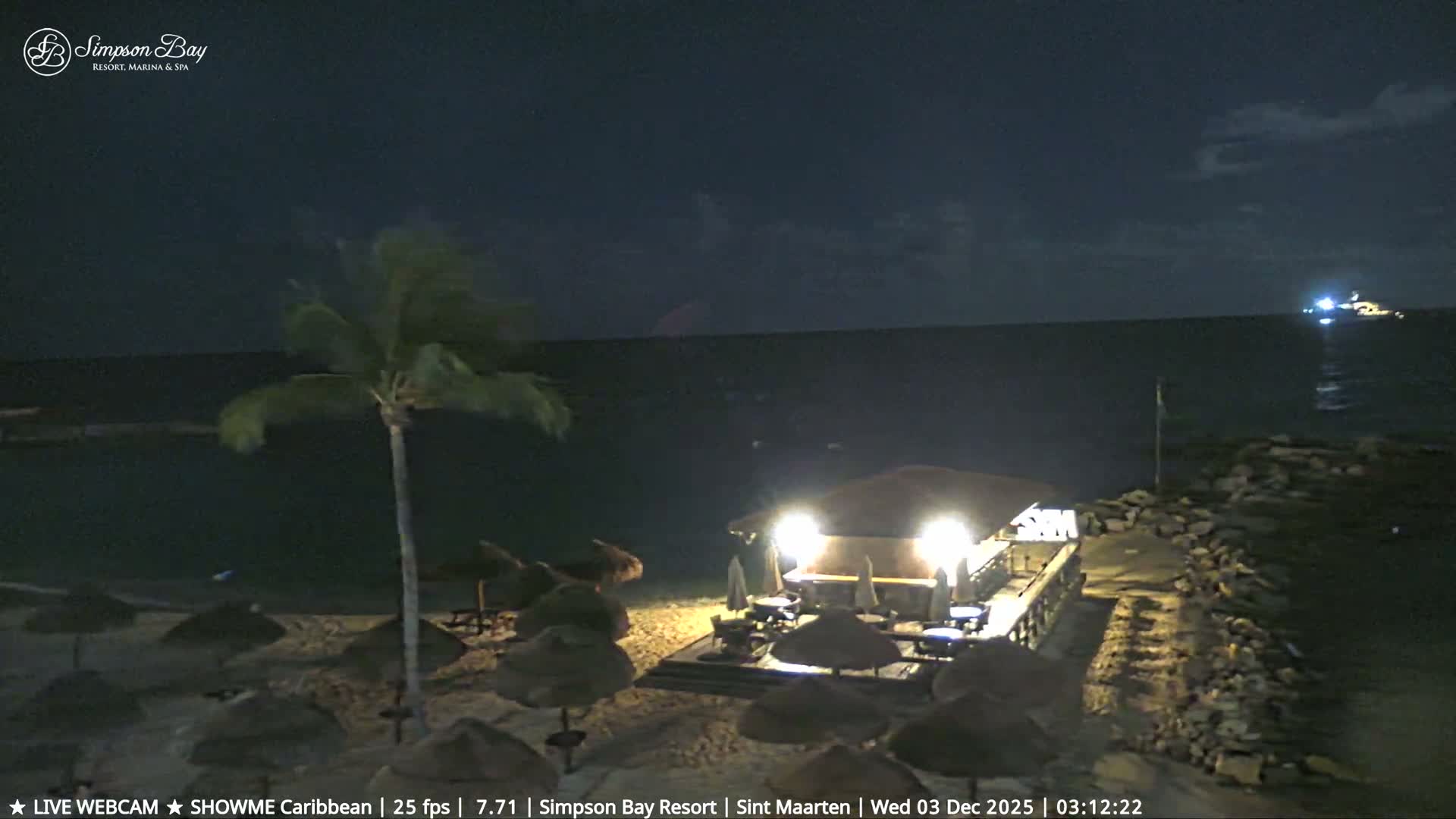 Carribean, Atlantic Ocean, Simpson Bay & Village Live Cam - Simpson Bay, Sint Maarten, Netherland
