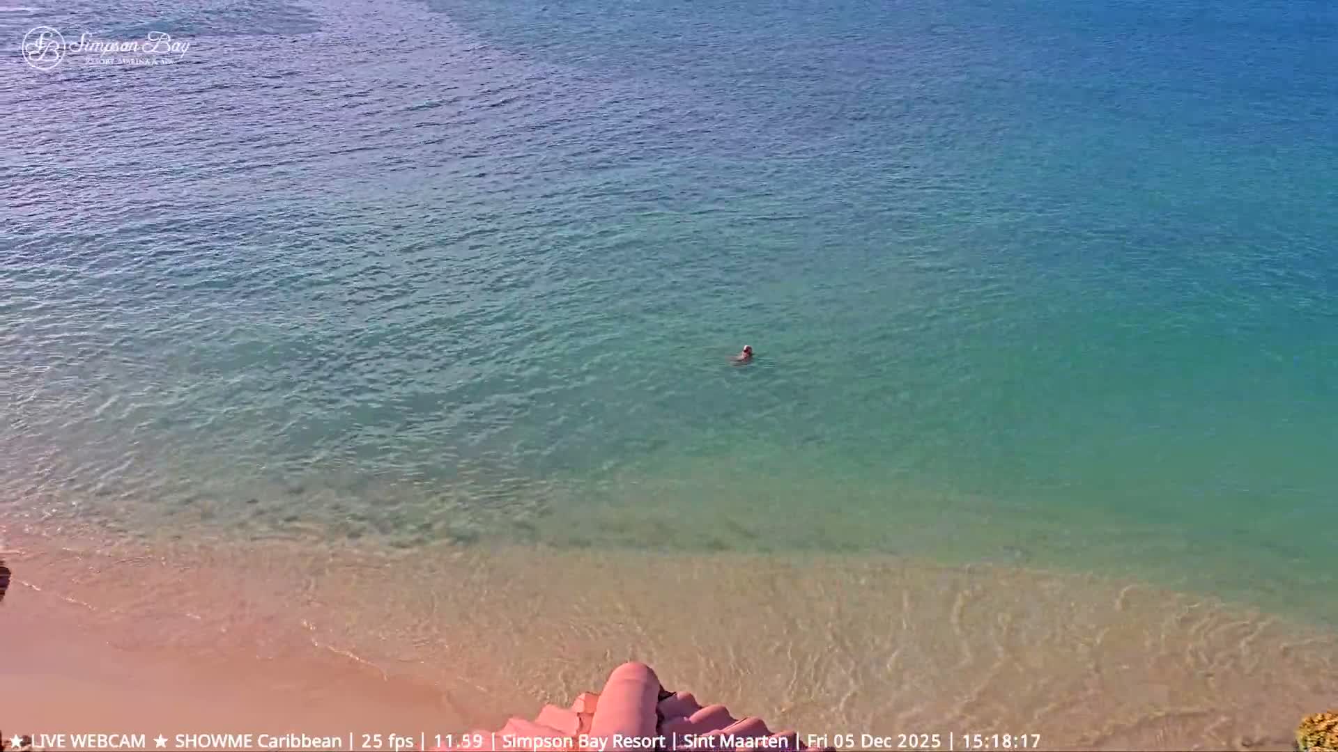 Carribean, Atlantic Ocean, Simpson Bay & Village Live Cam - Simpson Bay, Sint Maarten, Netherland