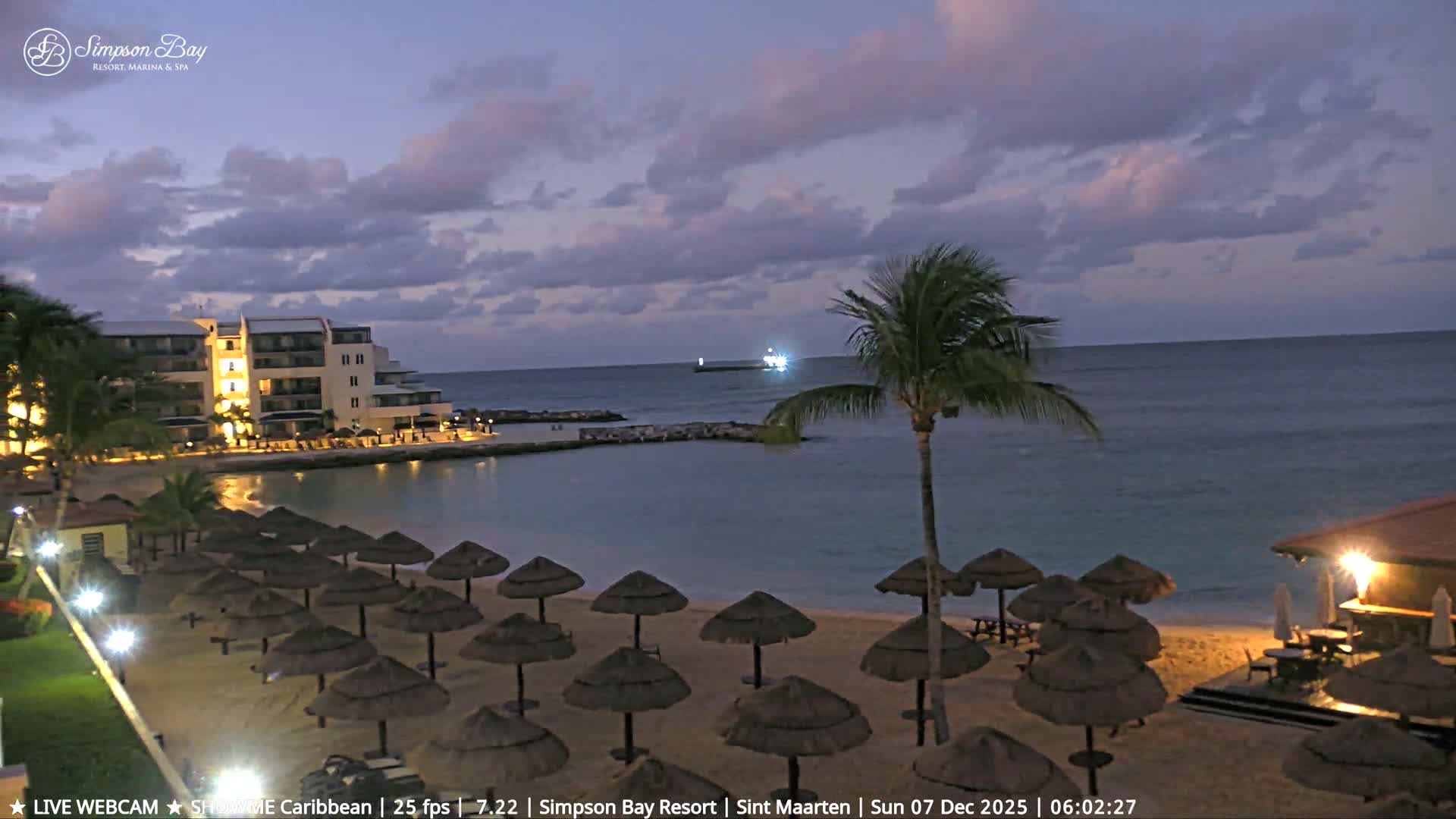 Carribean, Atlantic Ocean, Simpson Bay & Village Live Cam - Simpson Bay, Sint Maarten, Netherland