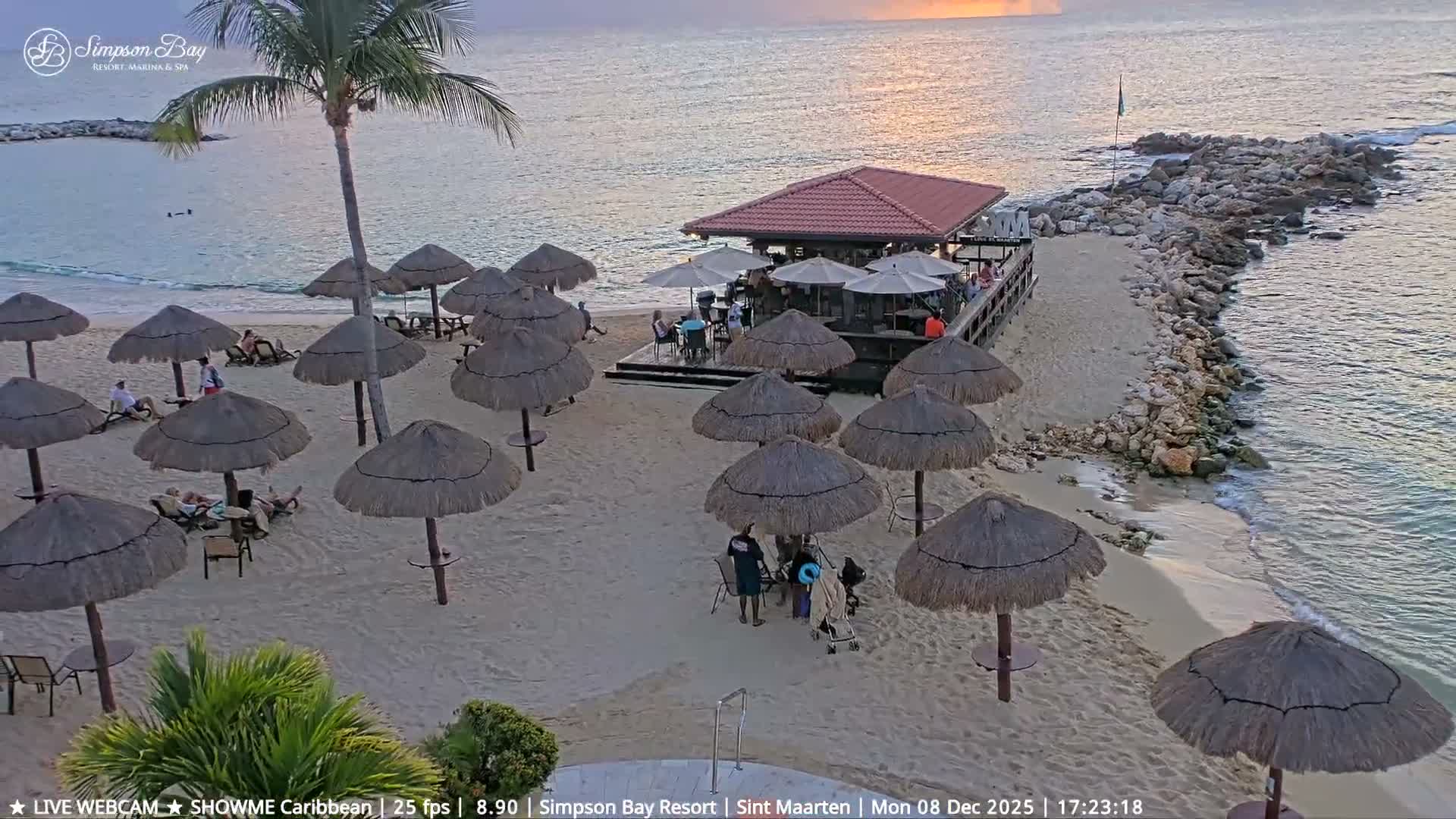 Carribean, Atlantic Ocean, Simpson Bay & Village Live Cam - Simpson Bay, Sint Maarten, Netherland