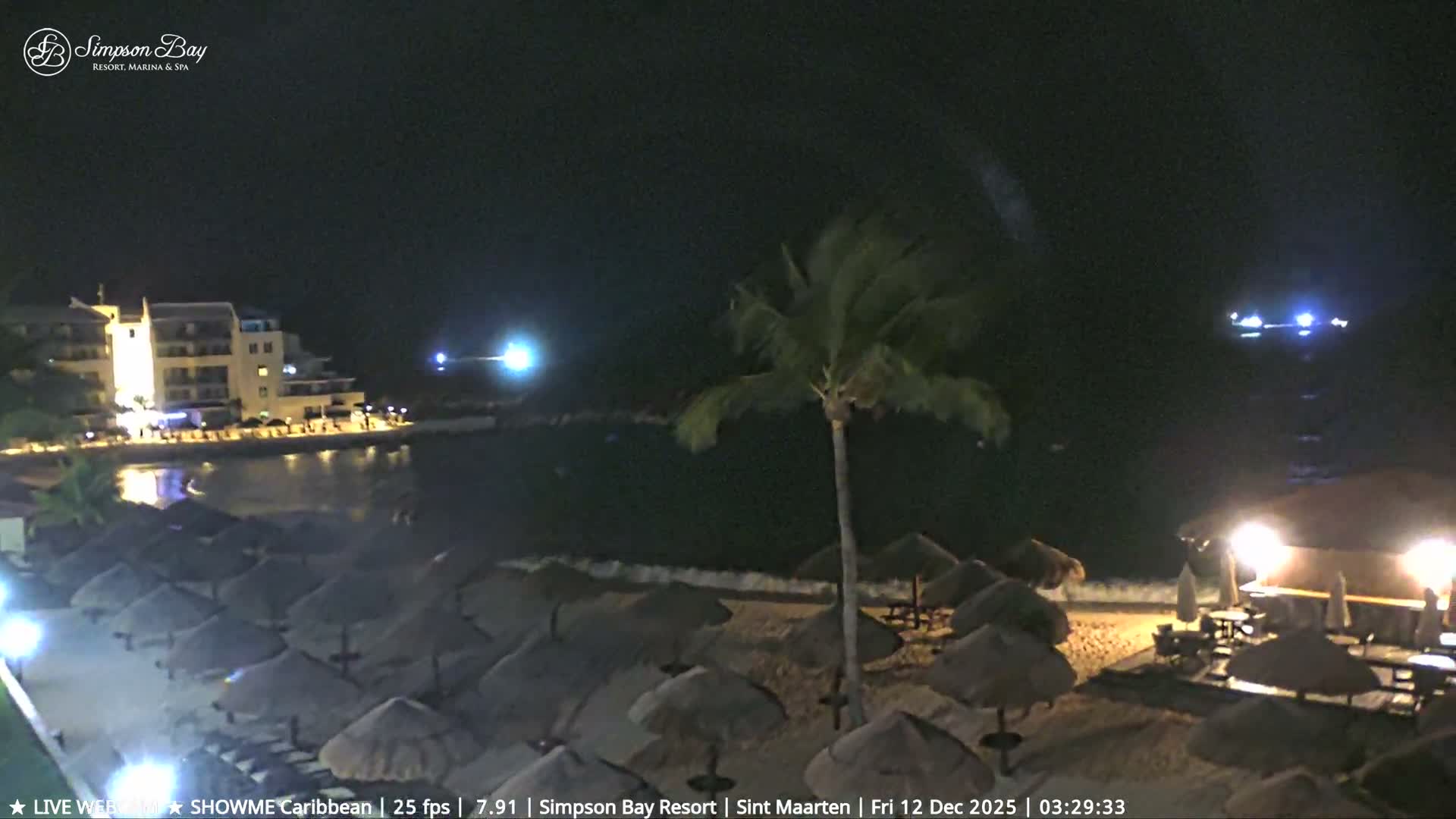 Carribean, Atlantic Ocean, Simpson Bay & Village Live Cam - Simpson Bay, Sint Maarten, Netherland