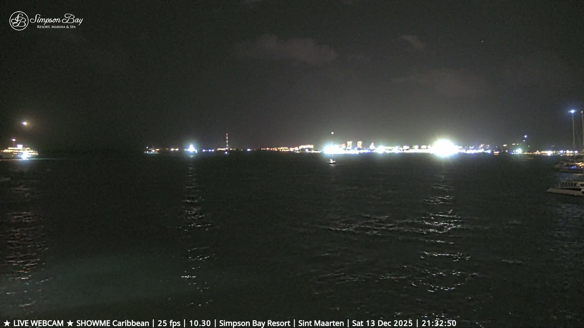 Carribean, Atlantic Ocean, Simpson Bay & Village Live Cam - Simpson Bay, Sint Maarten, Netherland