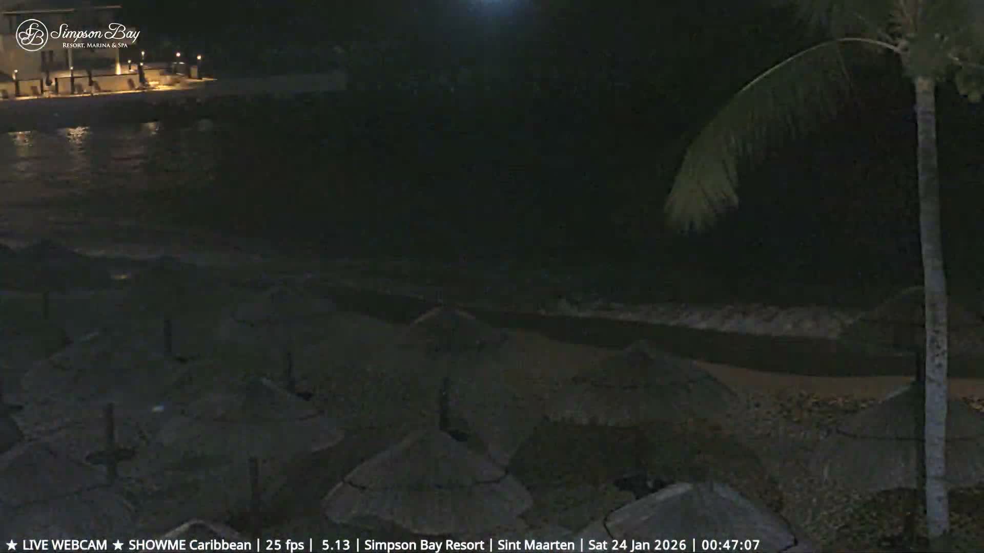 Carribean, Atlantic Ocean, Simpson Bay & Village Live Cam - Simpson Bay, Sint Maarten, Netherland