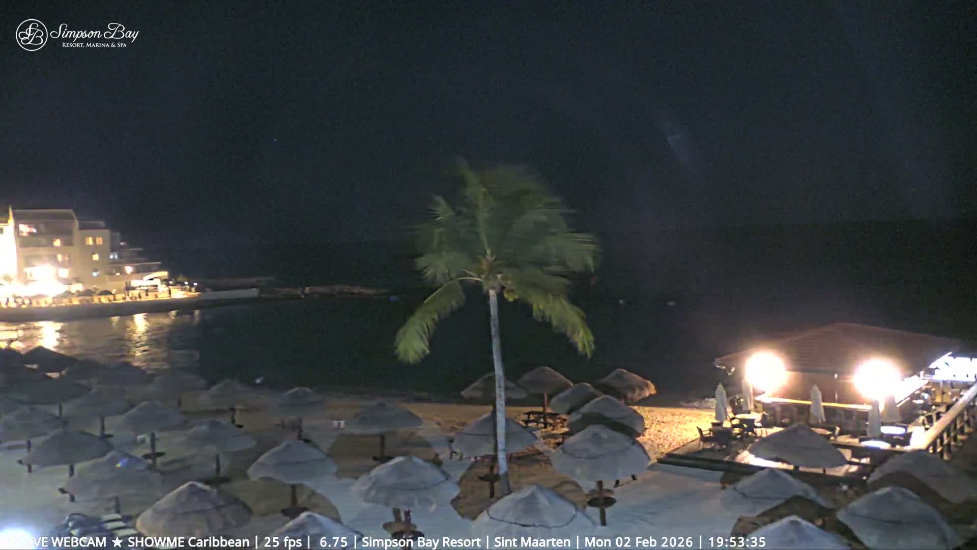 Carribean, Atlantic Ocean, Simpson Bay & Village Live Cam - Simpson Bay, Sint Maarten, Netherland