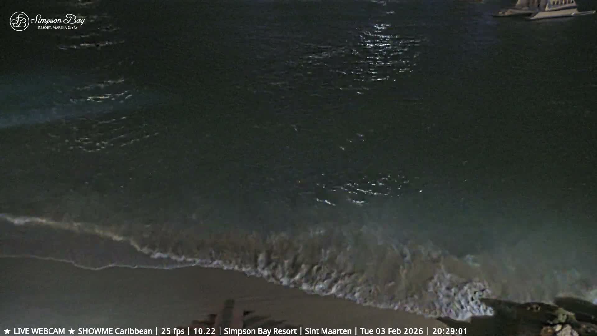 Carribean, Atlantic Ocean, Simpson Bay & Village Live Cam - Simpson Bay, Sint Maarten, Netherland