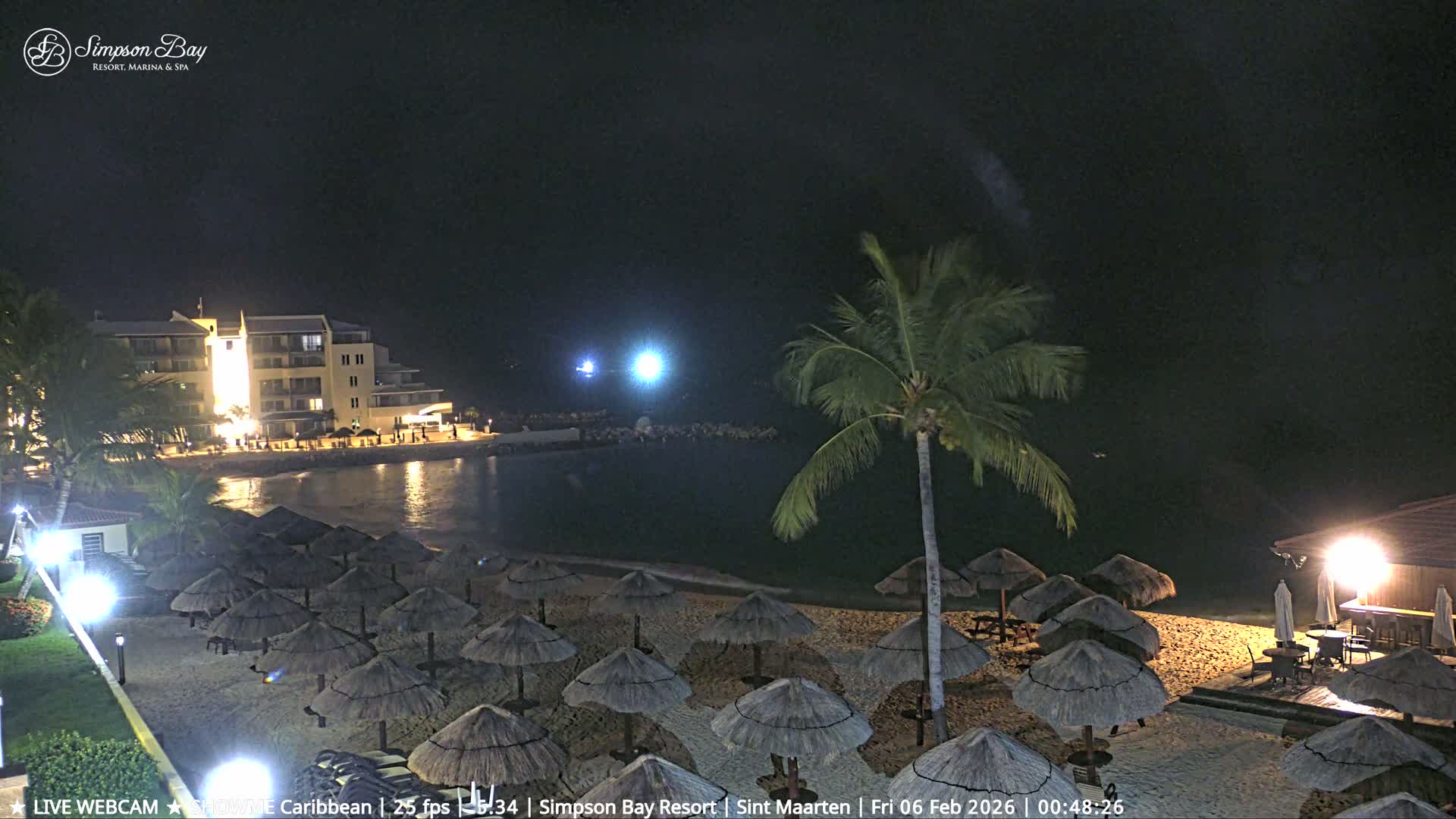Carribean, Atlantic Ocean, Simpson Bay & Village Live Cam - Simpson Bay, Sint Maarten, Netherland