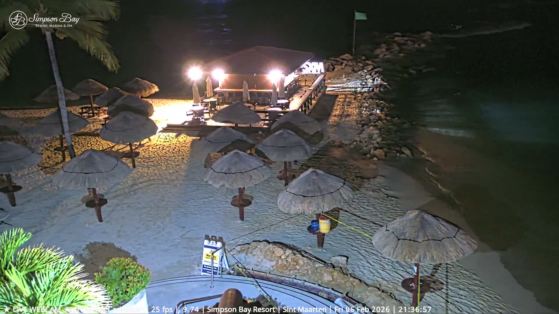 Carribean, Atlantic Ocean, Simpson Bay & Village Live Cam - Simpson Bay, Sint Maarten, Netherland