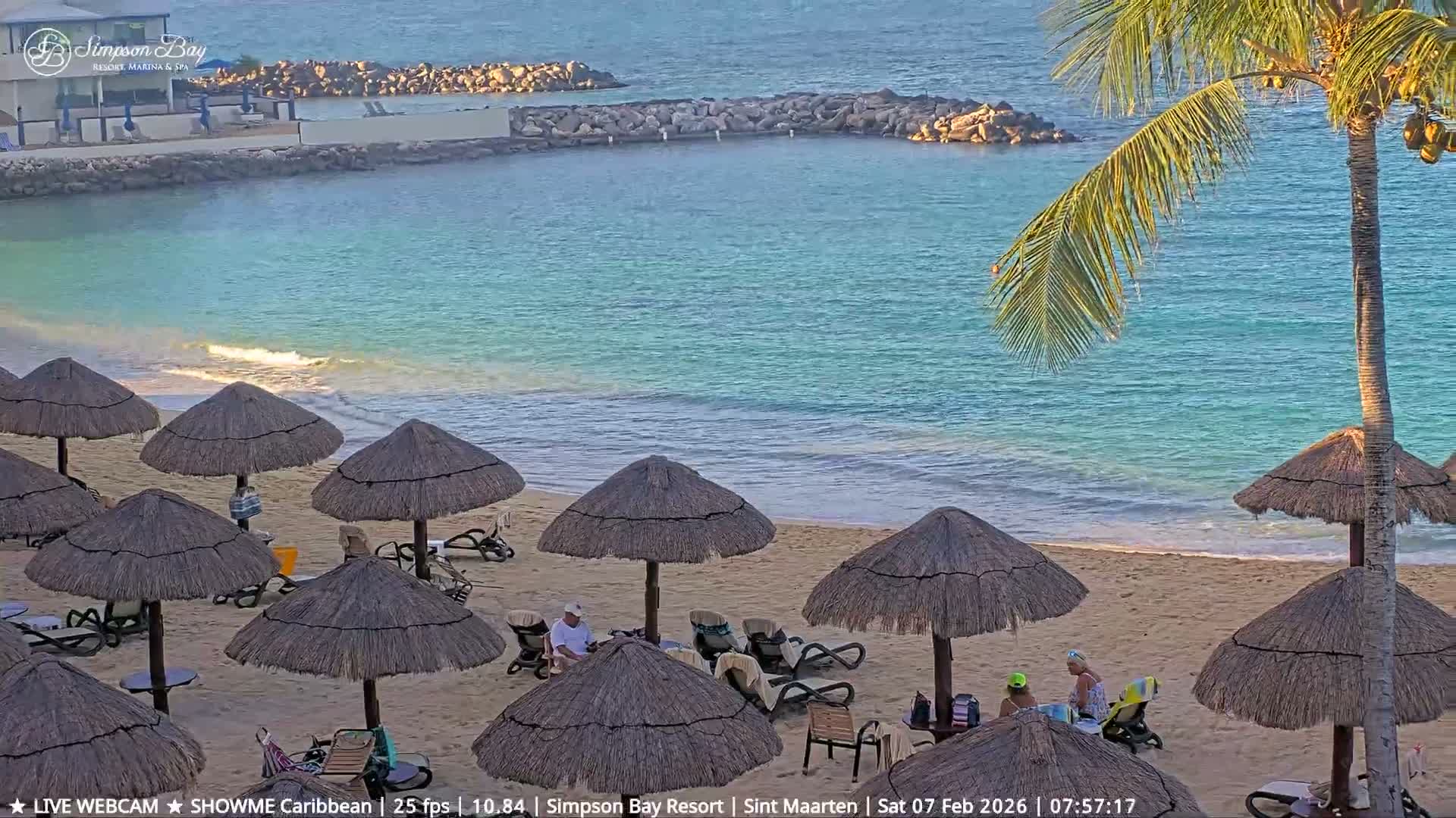 Carribean, Atlantic Ocean, Simpson Bay & Village Live Cam - Simpson Bay, Sint Maarten, Netherland