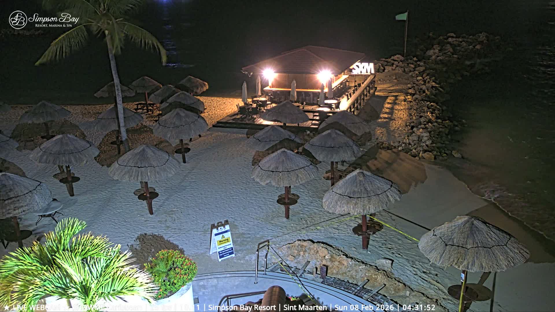 Carribean, Atlantic Ocean, Simpson Bay & Village Live Cam - Simpson Bay, Sint Maarten, Netherland