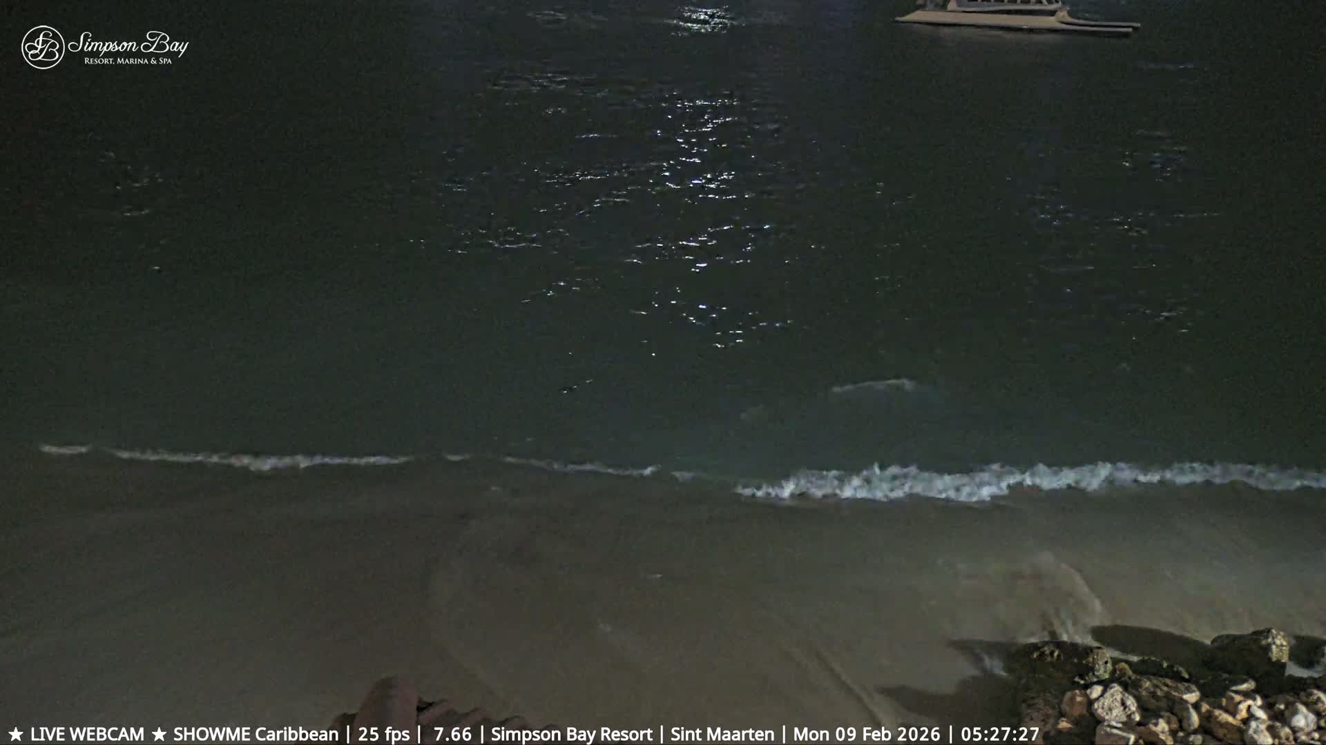 Carribean, Atlantic Ocean, Simpson Bay & Village Live Cam - Simpson Bay, Sint Maarten, Netherland