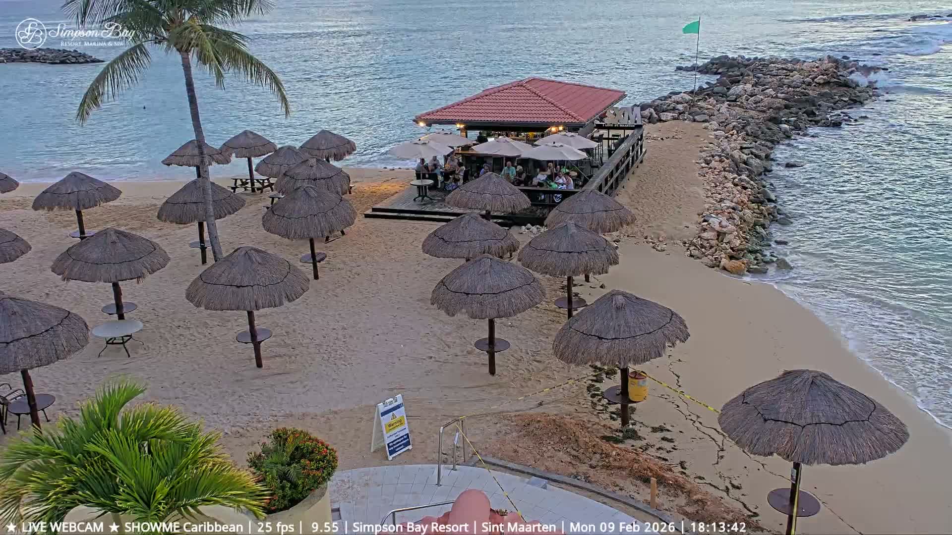 Carribean, Atlantic Ocean, Simpson Bay & Village Live Cam - Simpson Bay, Sint Maarten, Netherland
