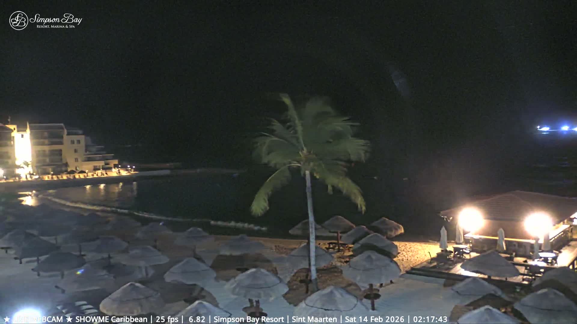 Carribean, Atlantic Ocean, Simpson Bay & Village Live Cam - Simpson Bay, Sint Maarten, Netherland