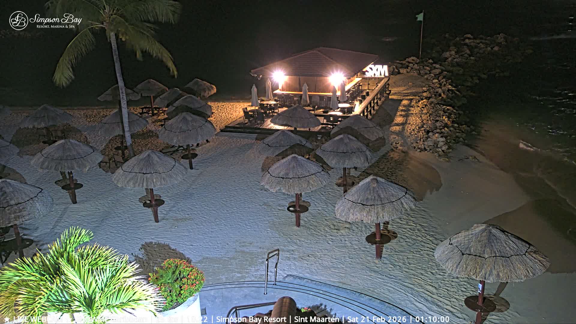 Carribean, Atlantic Ocean, Simpson Bay & Village Live Cam - Simpson Bay, Sint Maarten, Netherland
