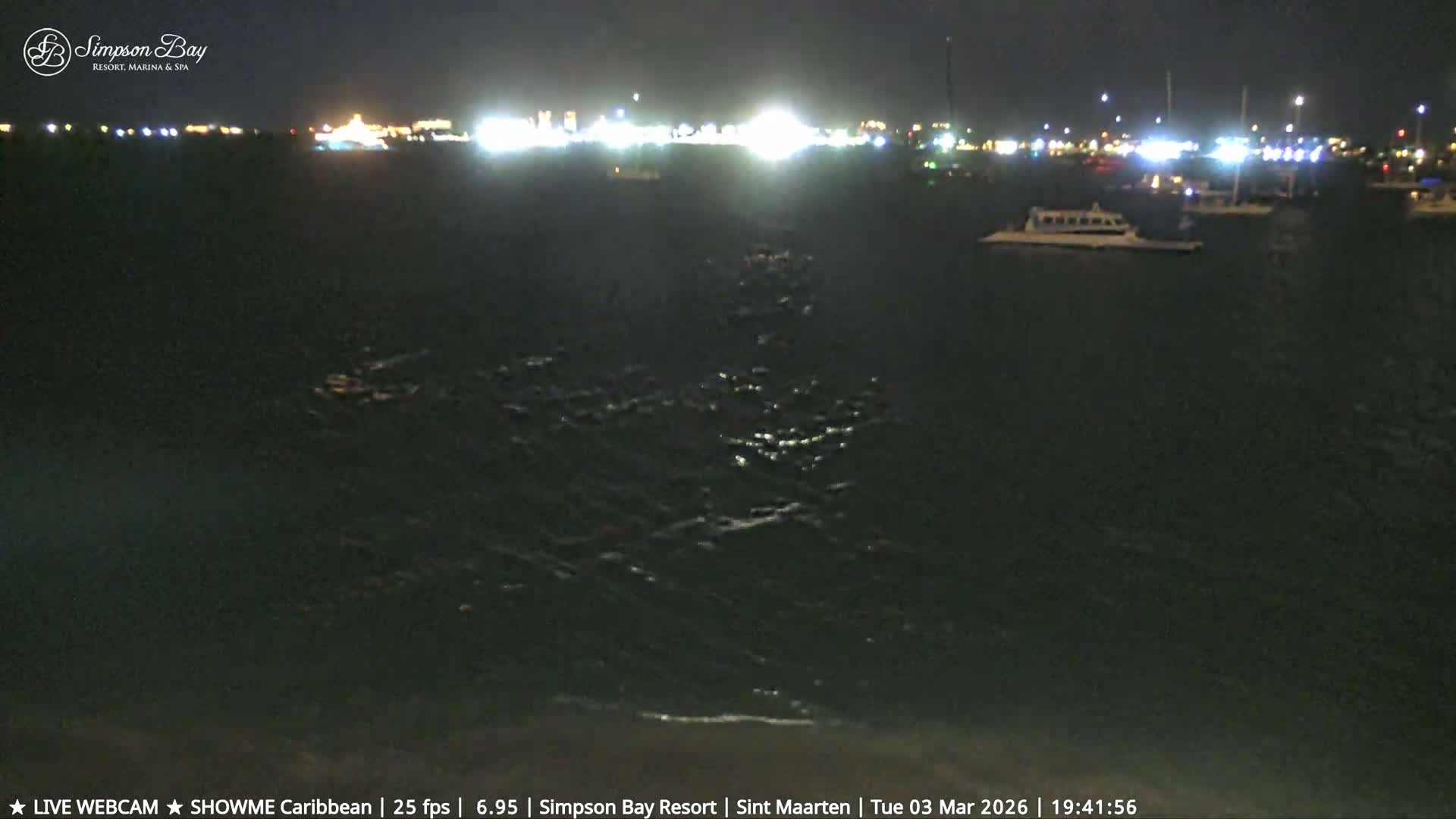Carribean, Atlantic Ocean, Simpson Bay & Village Live Cam - Simpson Bay, Sint Maarten, Netherland