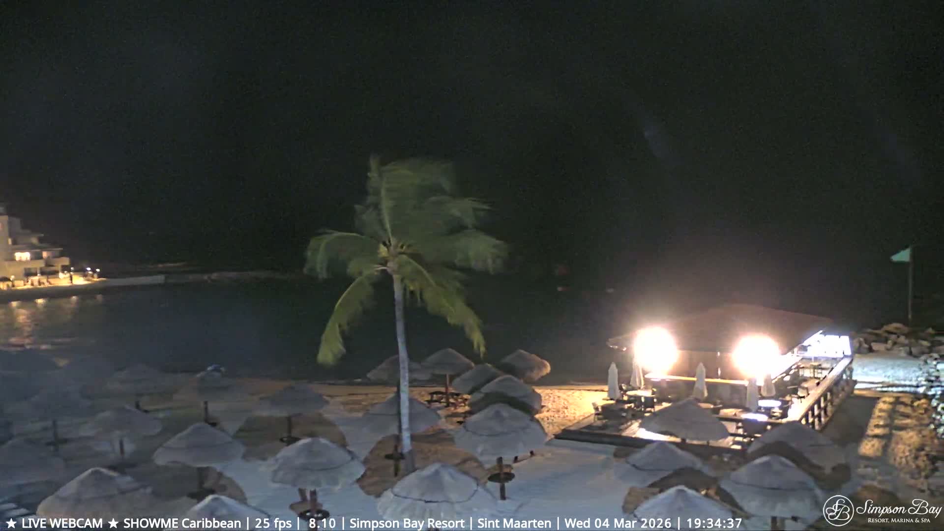 Carribean, Atlantic Ocean, Simpson Bay & Village Live Cam - Simpson Bay, Sint Maarten, Netherland