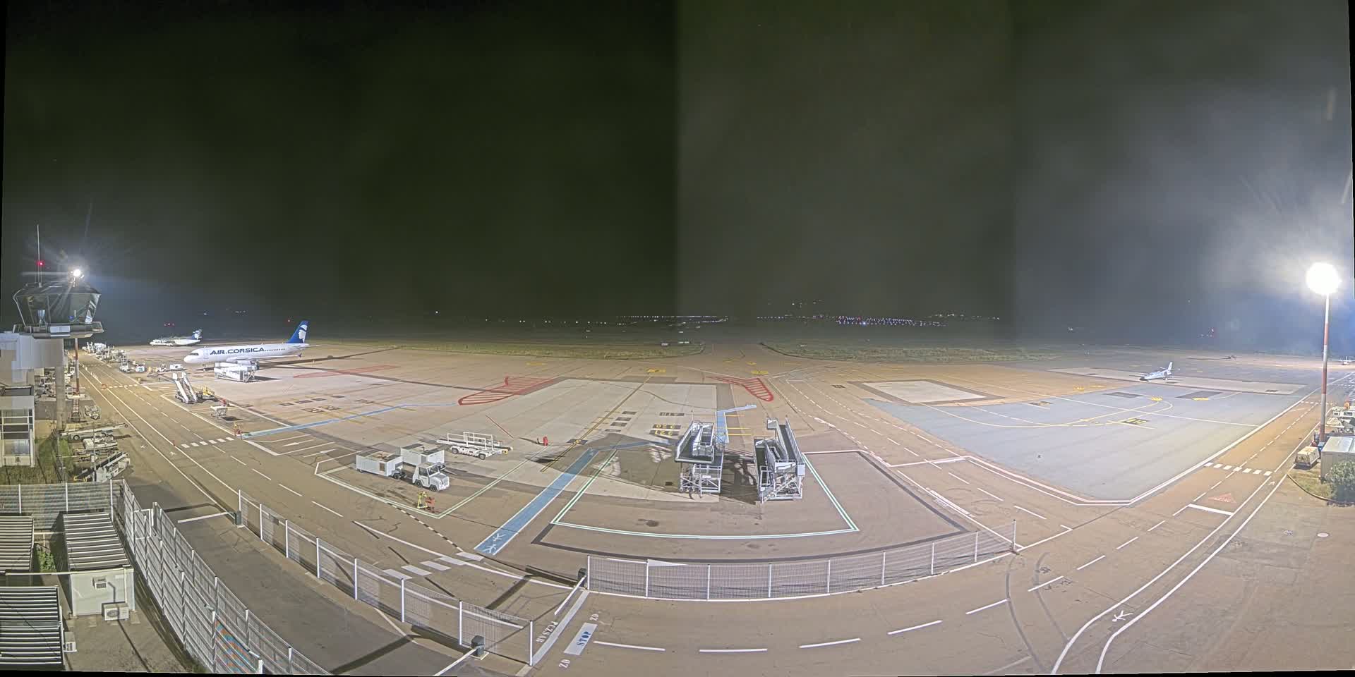 Corsica, Aeroport Figari Sud-Corse Airport FSC / LFKF Live Cam - Figari, Sartene, Corse-du-Sud, Corse, France