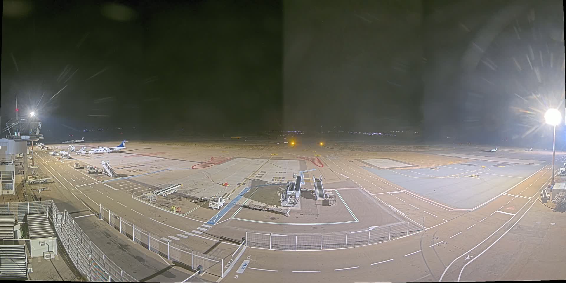 Corsica, Aeroport Figari Sud-Corse Airport FSC / LFKF Live Cam - Figari, Sartene, Corse-du-Sud, Corse, France