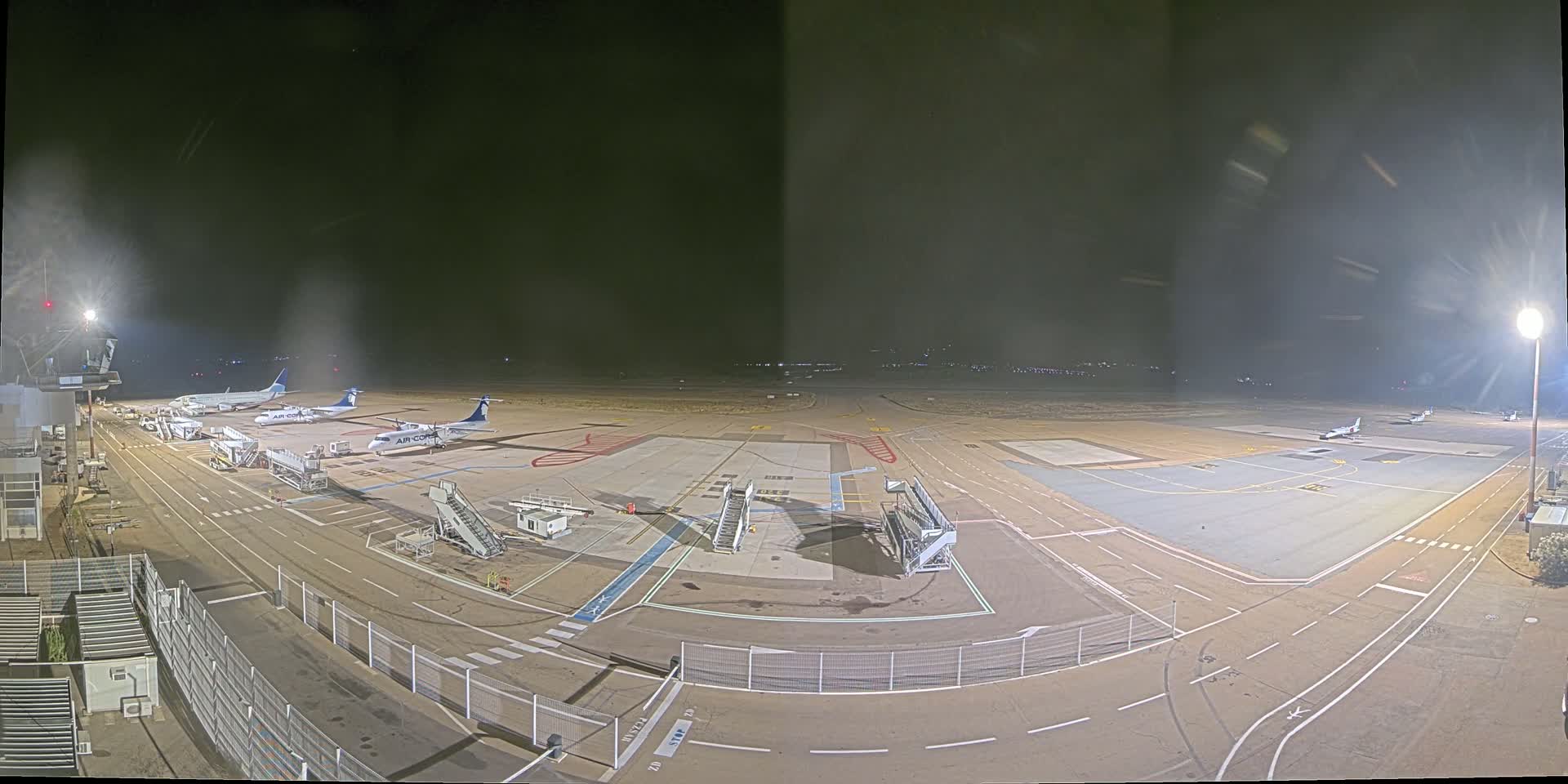 Corsica, Aeroport Figari Sud-Corse Airport FSC / LFKF Live Cam - Figari, Sartene, Corse-du-Sud, Corse, France