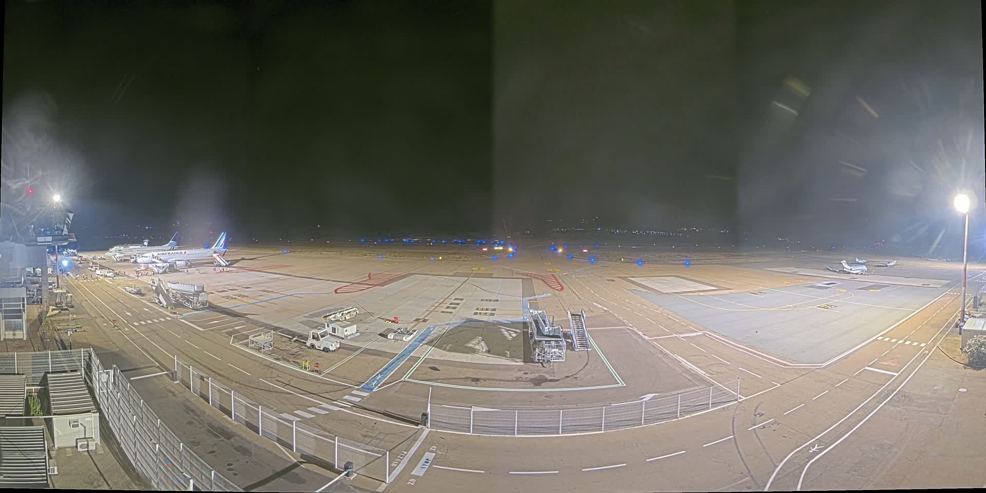 Corsica, Aeroport Figari Sud-Corse Airport FSC / LFKF Live Cam - Figari, Sartene, Corse-du-Sud, Corse, France