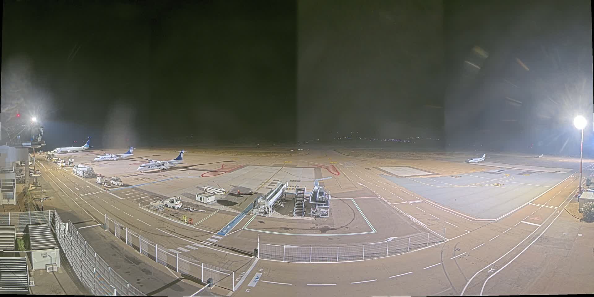 Corsica, Aeroport Figari Sud-Corse Airport FSC / LFKF Live Cam - Figari, Sartene, Corse-du-Sud, Corse, France