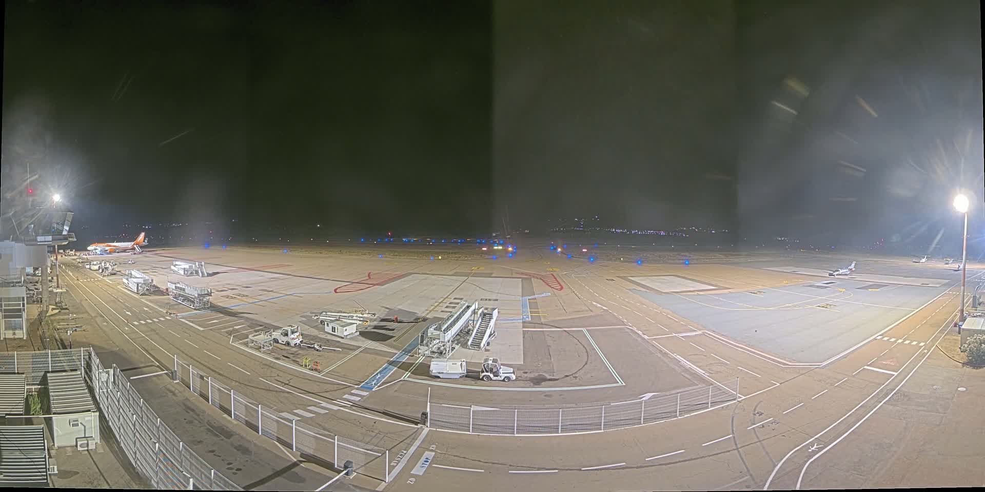 Corsica, Aeroport Figari Sud-Corse Airport FSC / LFKF Live Cam - Figari, Sartene, Corse-du-Sud, Corse, France