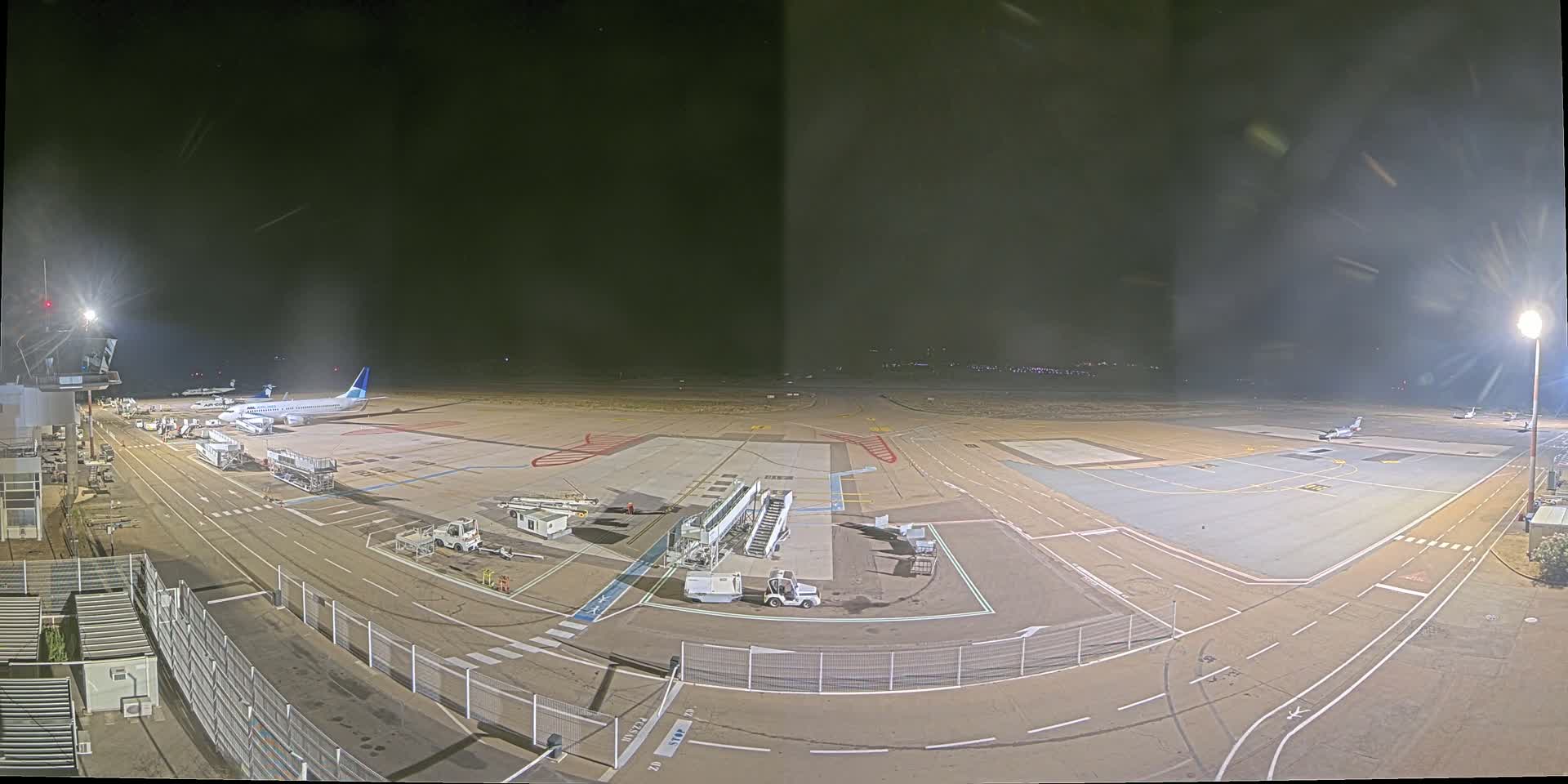 Corsica, Aeroport Figari Sud-Corse Airport FSC / LFKF Live Cam - Figari, Sartene, Corse-du-Sud, Corse, France