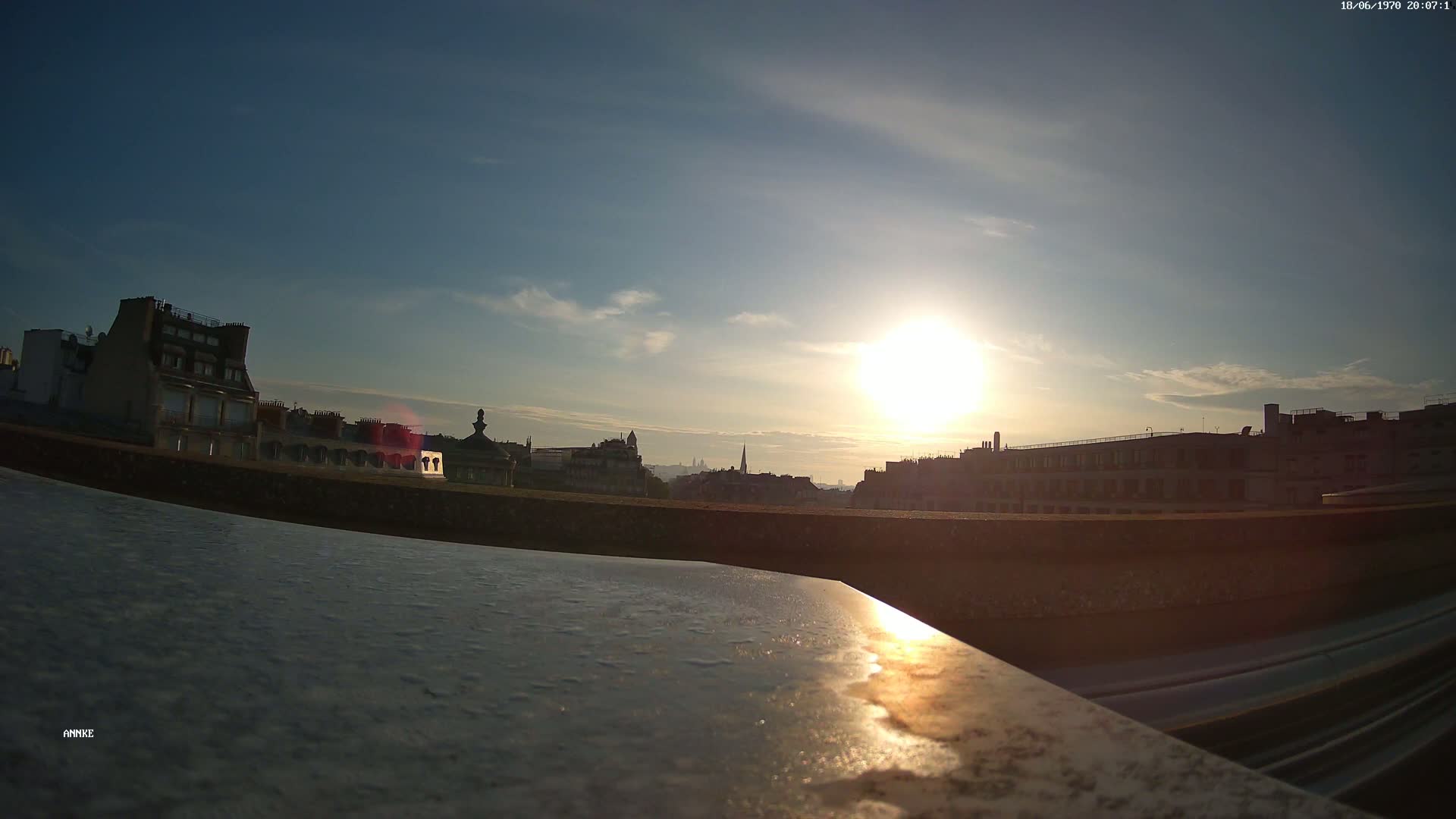 Paris Skyline Live Cam - Paris, Métropole du Grand Paris,  Île-de-France, France