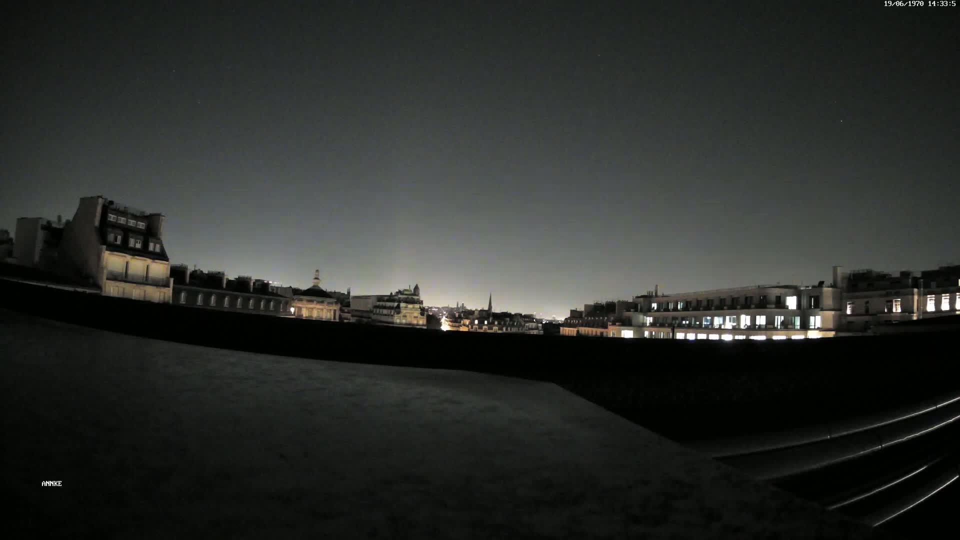 Paris Skyline Live Cam - Paris, Métropole du Grand Paris,  Île-de-France, France